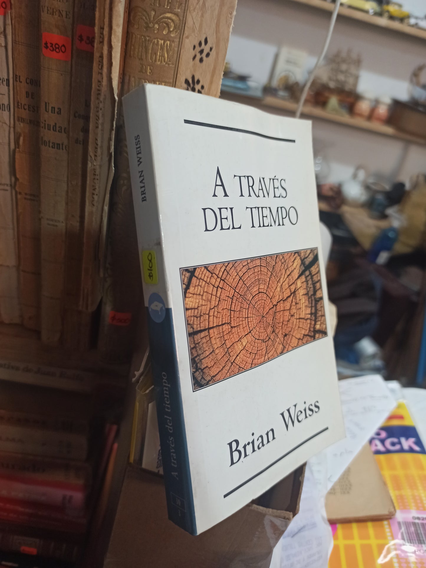 A TRAVÉS DEL TIEMPO POR BRIAN WEISS USADO SUPERACIÓN PERSONAL ALDAMA