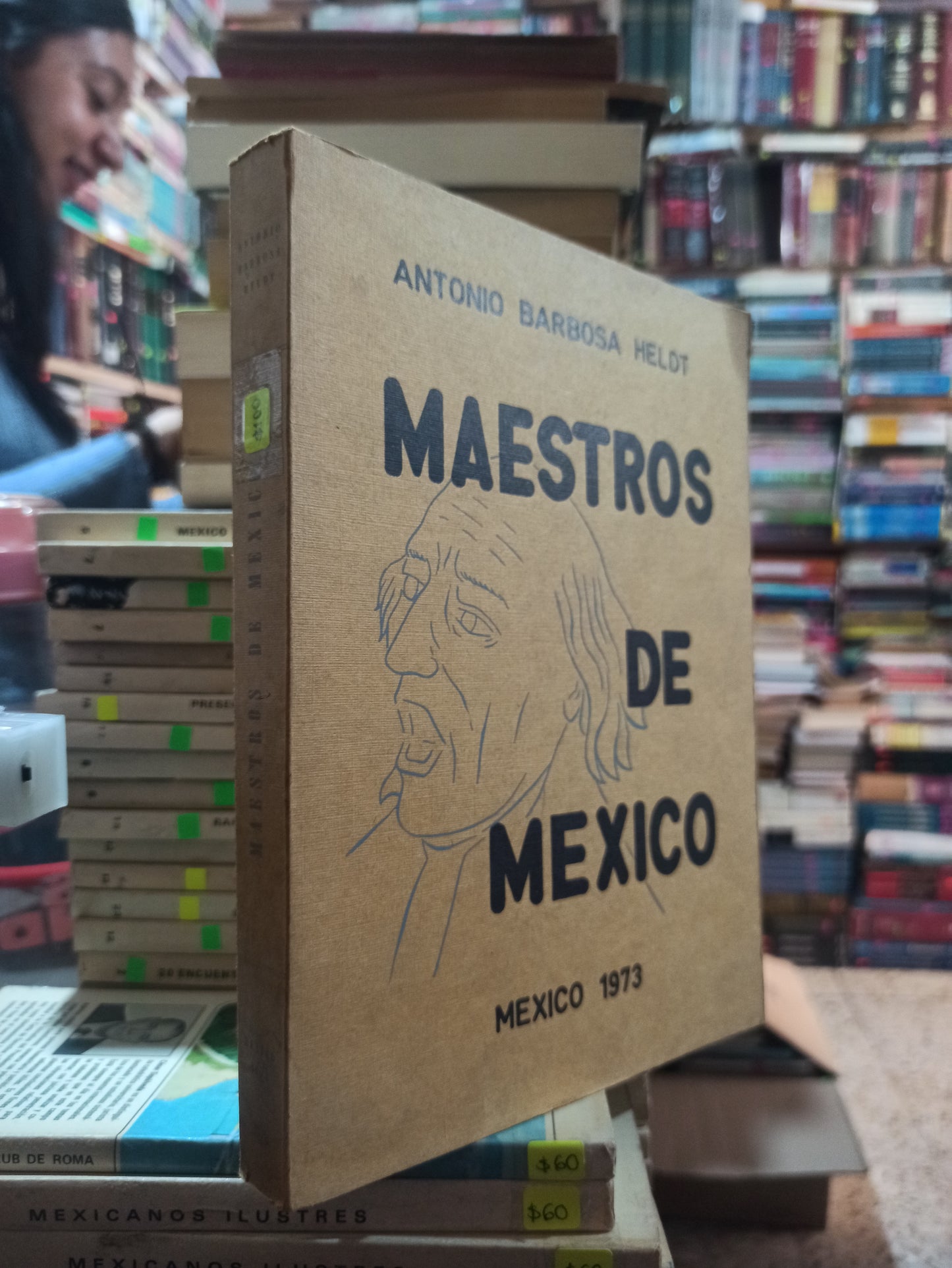 MAESTROS DE MEXICO POR ANTONIO BARBOSA HELDET USADO HISTORIA ALDAMA