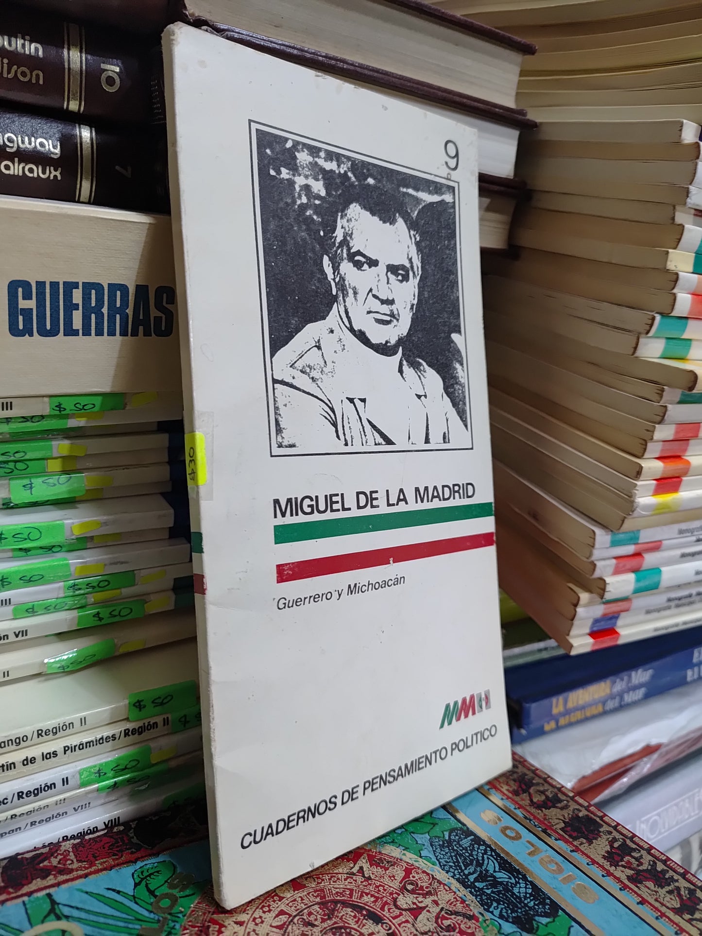 MIGUEL DE LA MADRID POR GUERRERO Y MOCHACAN USADO HISTORIA JUAREZ 507