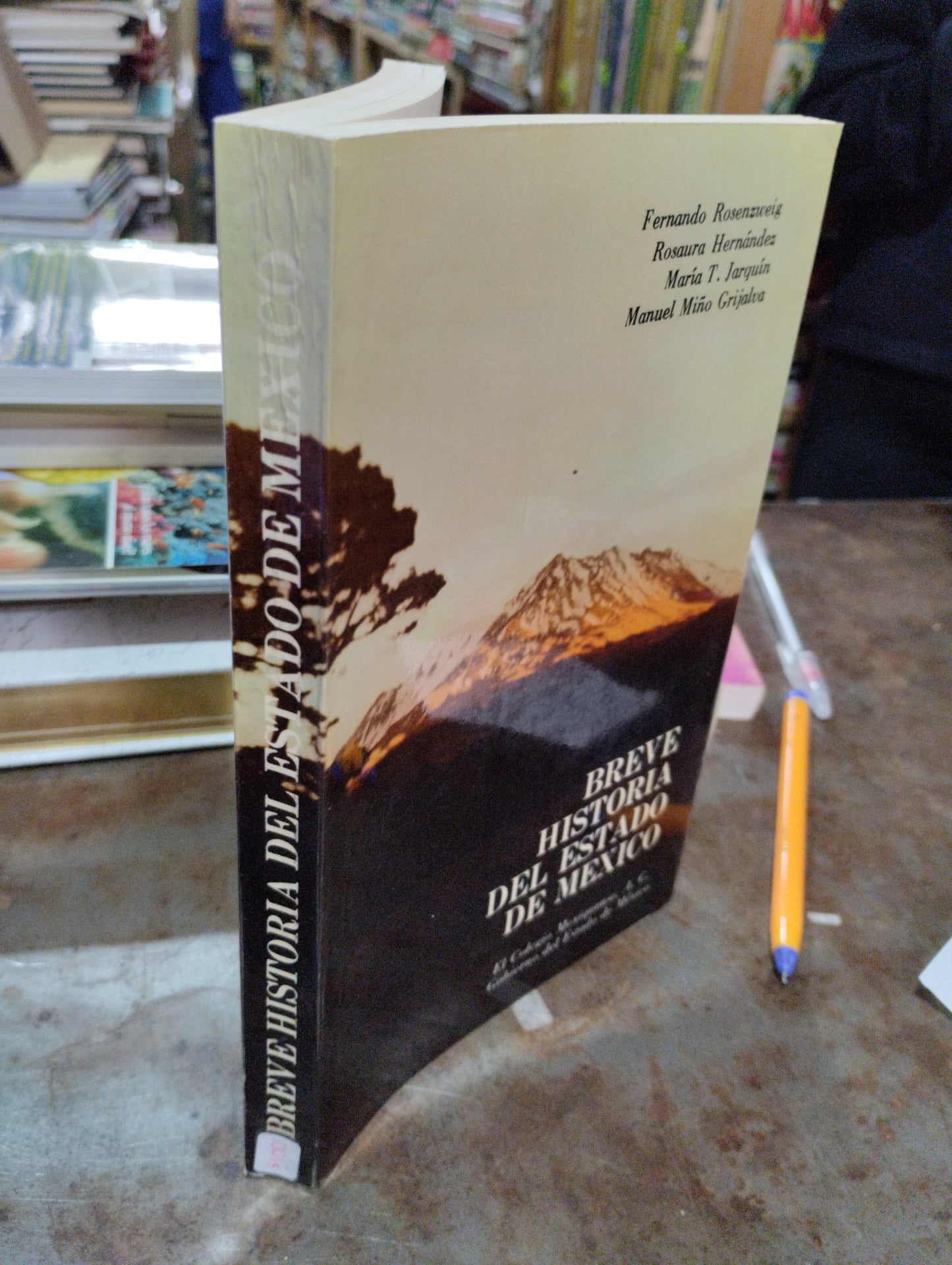 BREVE HISTORIA DEL ESTADO DE MEXICO POR VARIOS AUTORES USADO HISTORIA ALDAMA