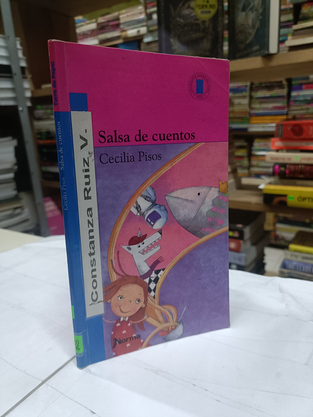 SALSA DE CUENTOS POR CECILIA PISOS USADO INFANTIL LITERARIO 207