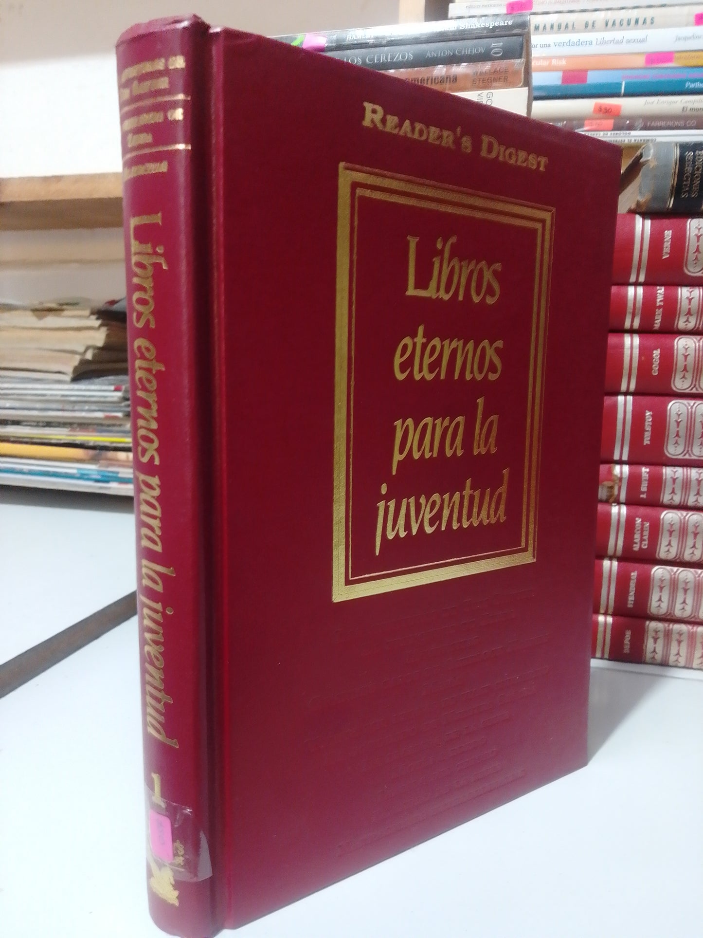 LIBROS ETERNOS PARA LA JUVENTUD TOMO 1 USADO NOVELA JUAREZ