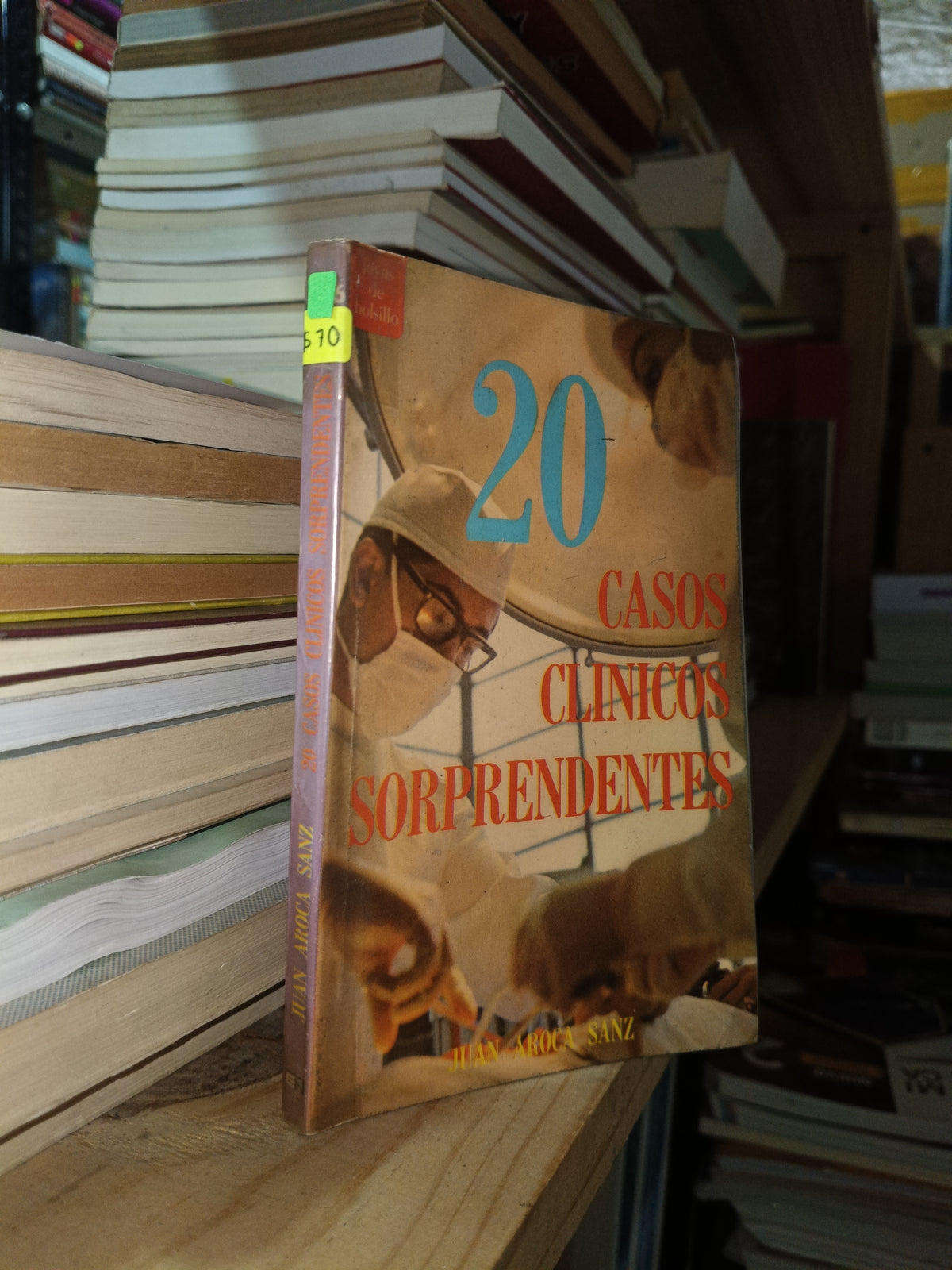 20 CASOS CLINICOS SORPRENDENTES POR JUAN AROCA SANZ USADO NOVELA ALDAMA