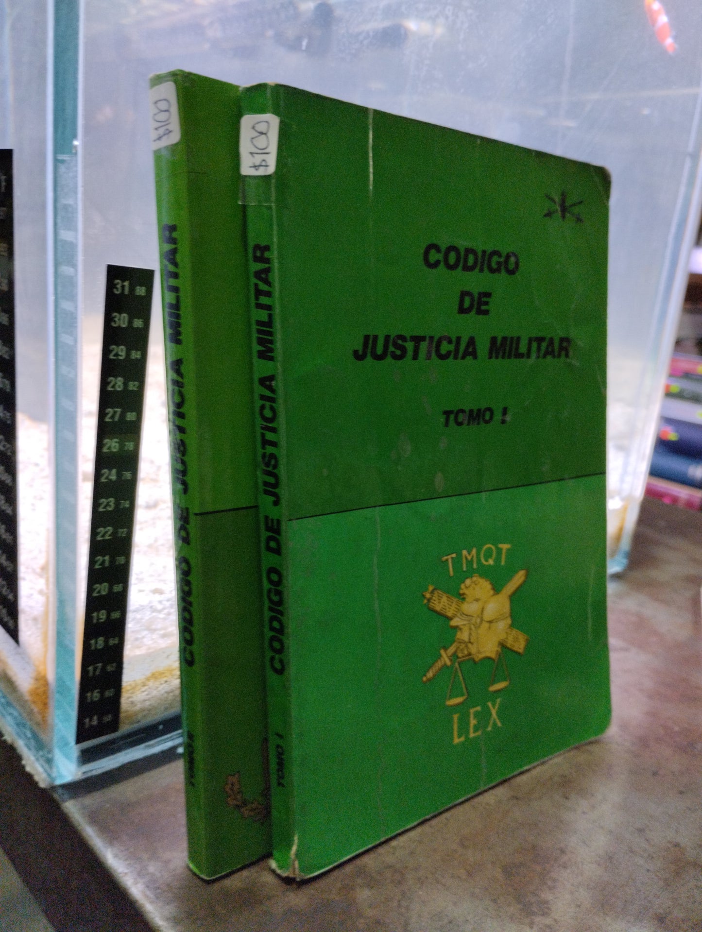 CODIGO DE JUSTICIA MILITAR TOMO I Y II USADO DERECHO ALDAMA