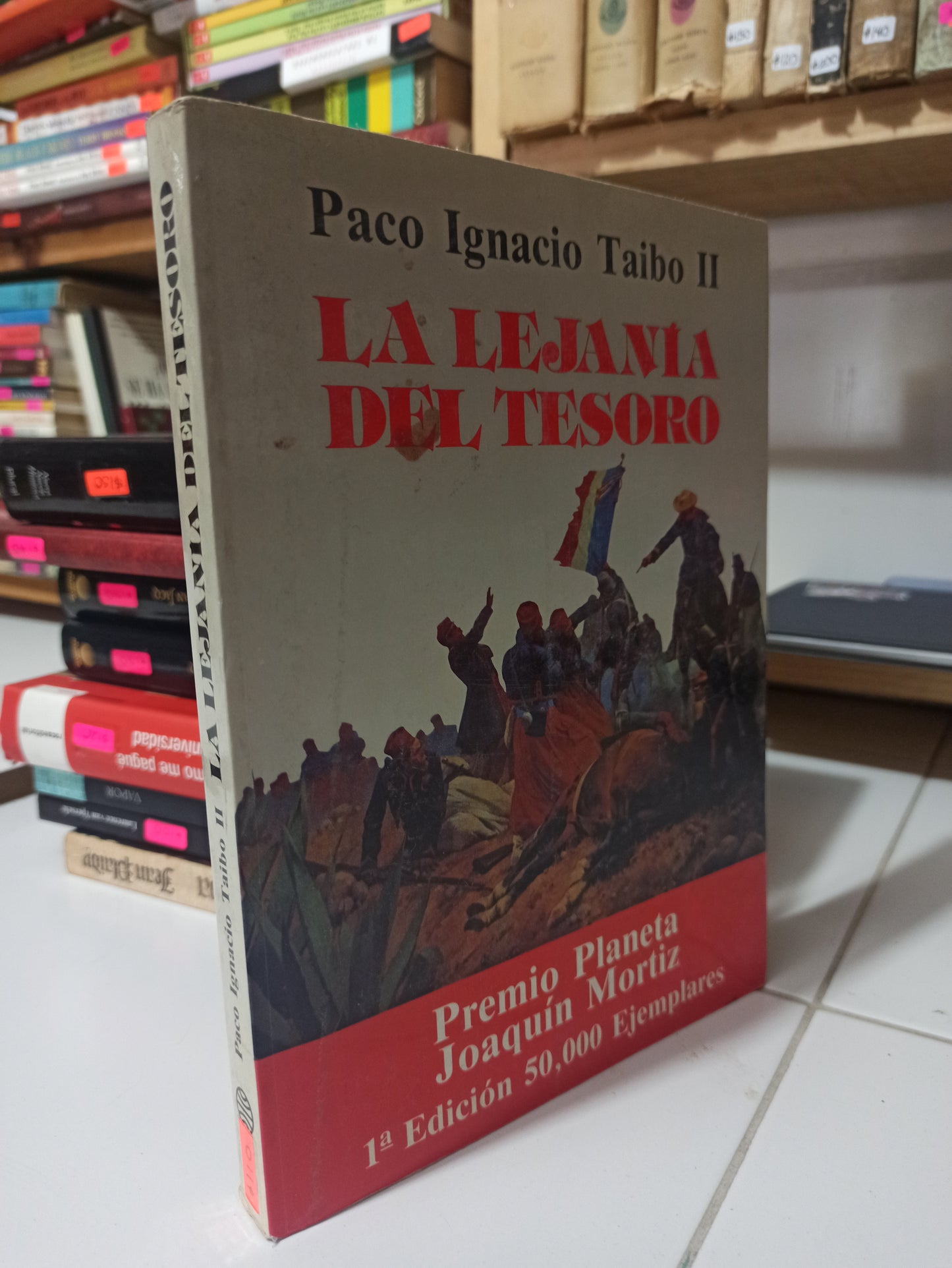 LA LEJANA DEL TESORO POR PACO IGNACIO TAIBO 2 USADO NOVELAS JUÁREZ