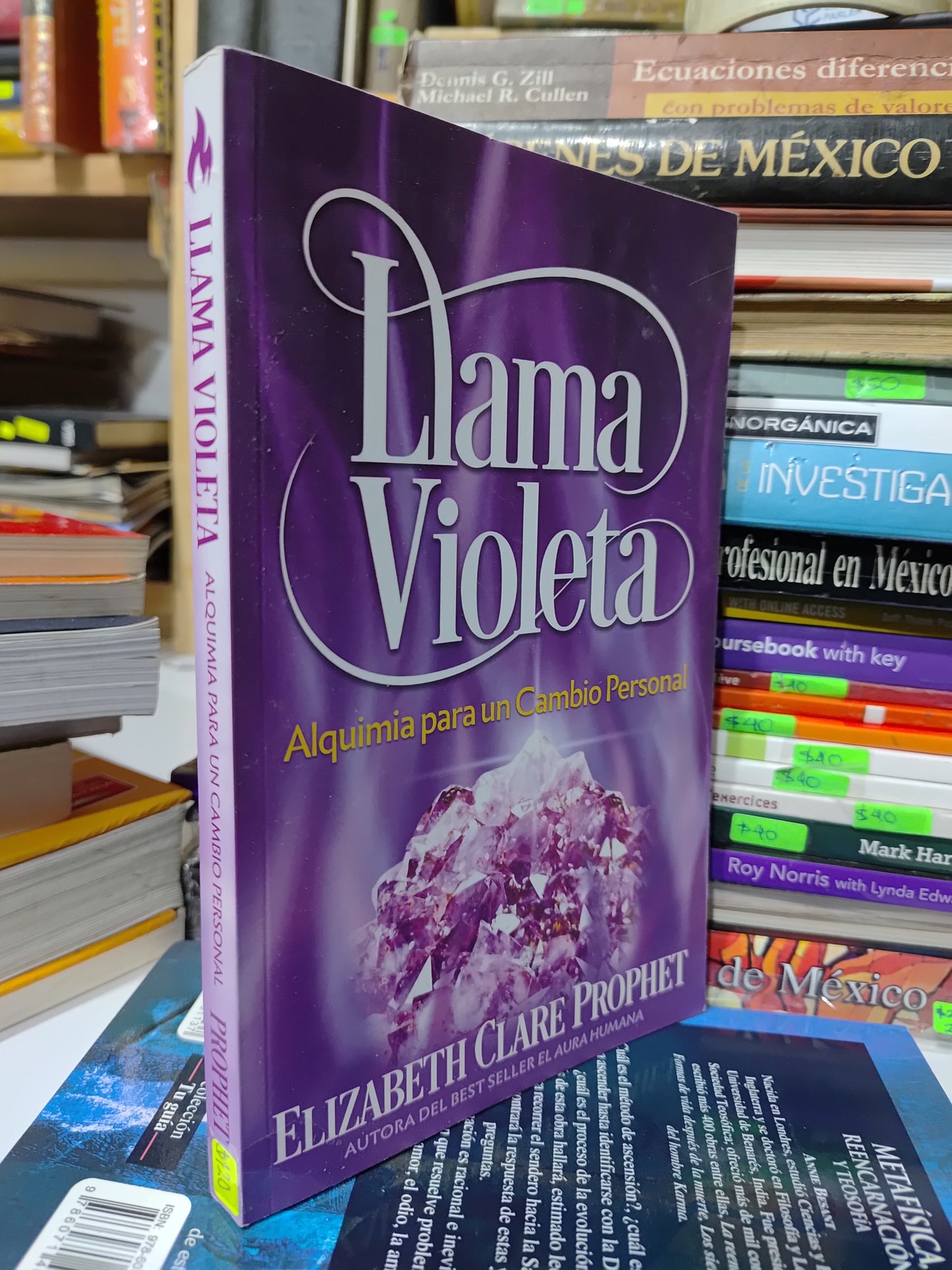 LLAMA VIOLETA POR ELIZABETH'S CLARE PROPHET USADO SUP PERSONAL JUAREZ 507