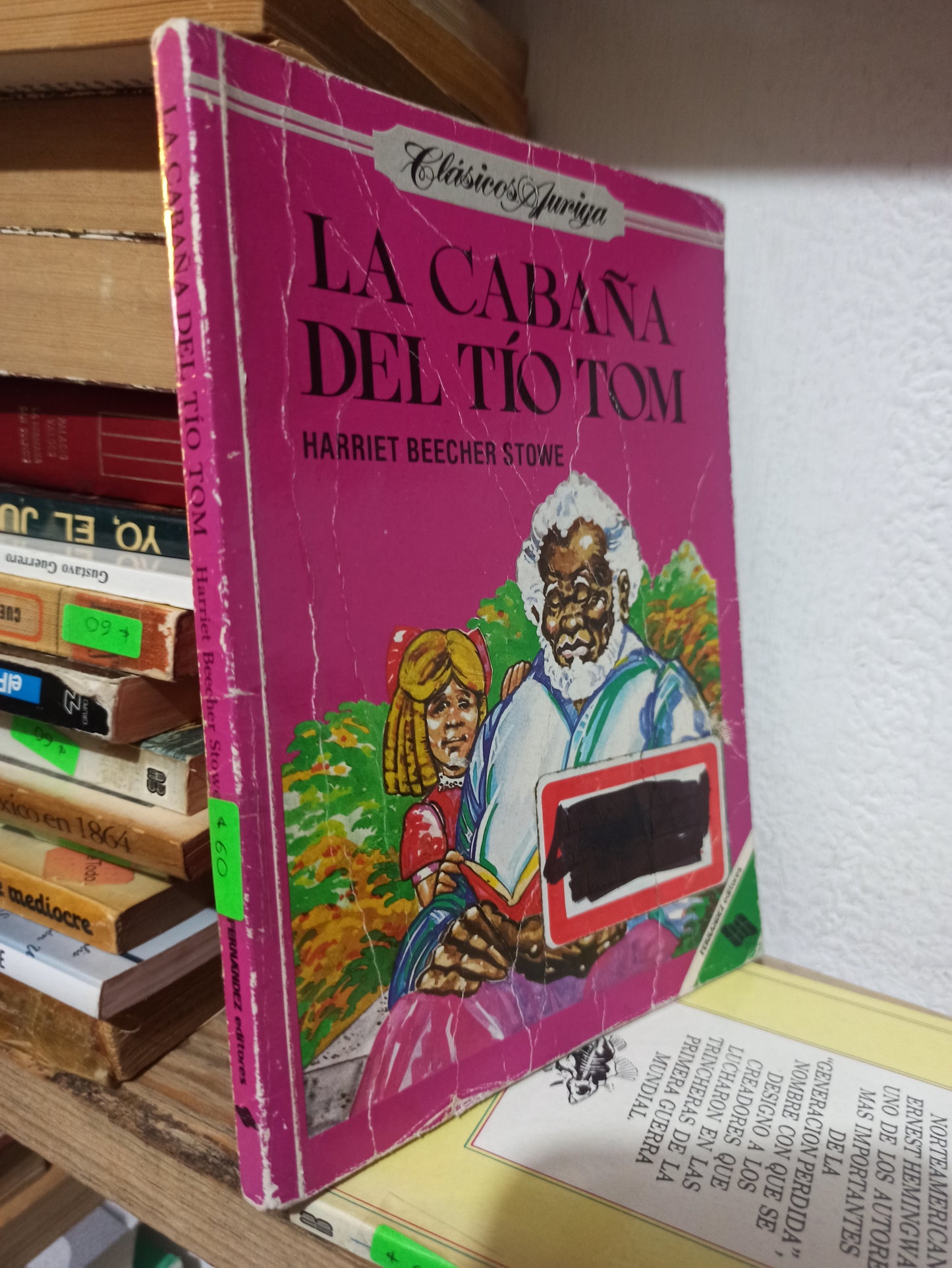 LA CABAÑA DEL TIO TOM POR HARRIET BEECHER STOWE USADO NOVELAS JUÁREZ