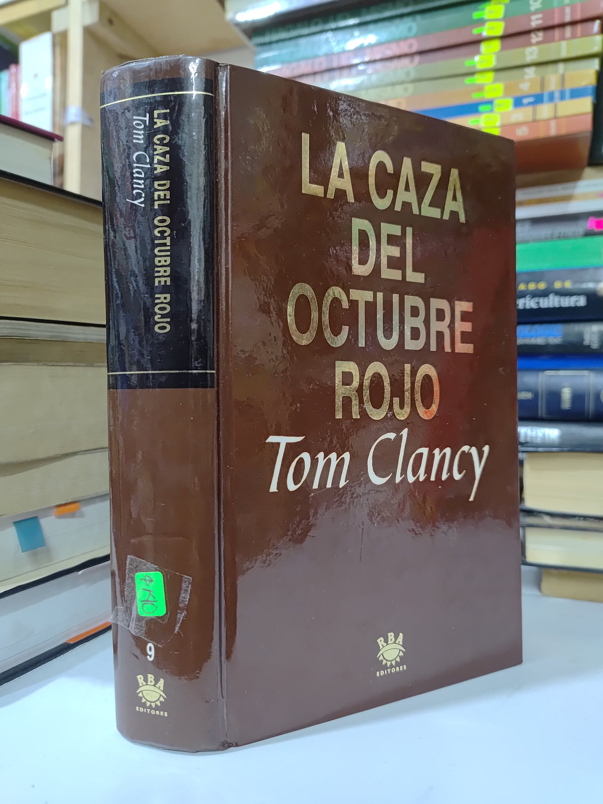 LA CAZA DEL OCTUBRE ROJO POR TOM CLANCY USADO NOVELAS JUAREZ 507