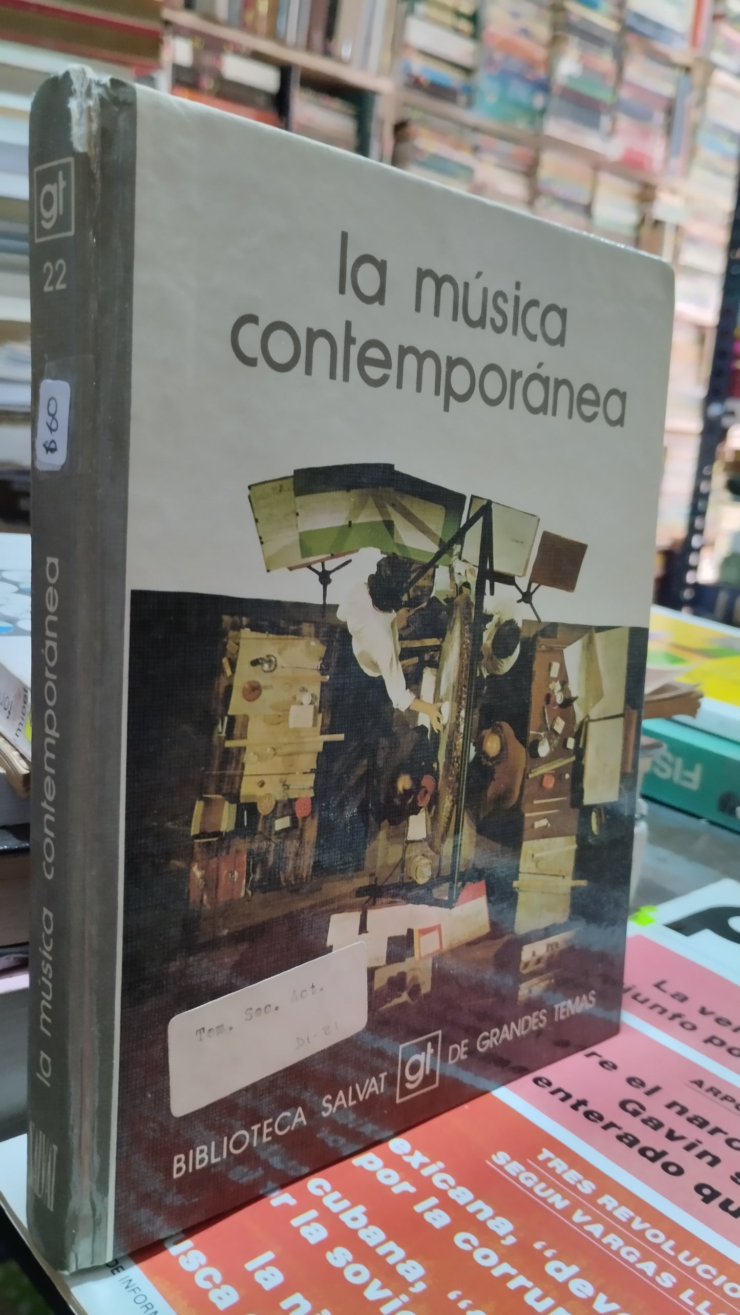 LA MUSICA CONTEMPORANEA LIBRO USADO MUSICA ALDAMA