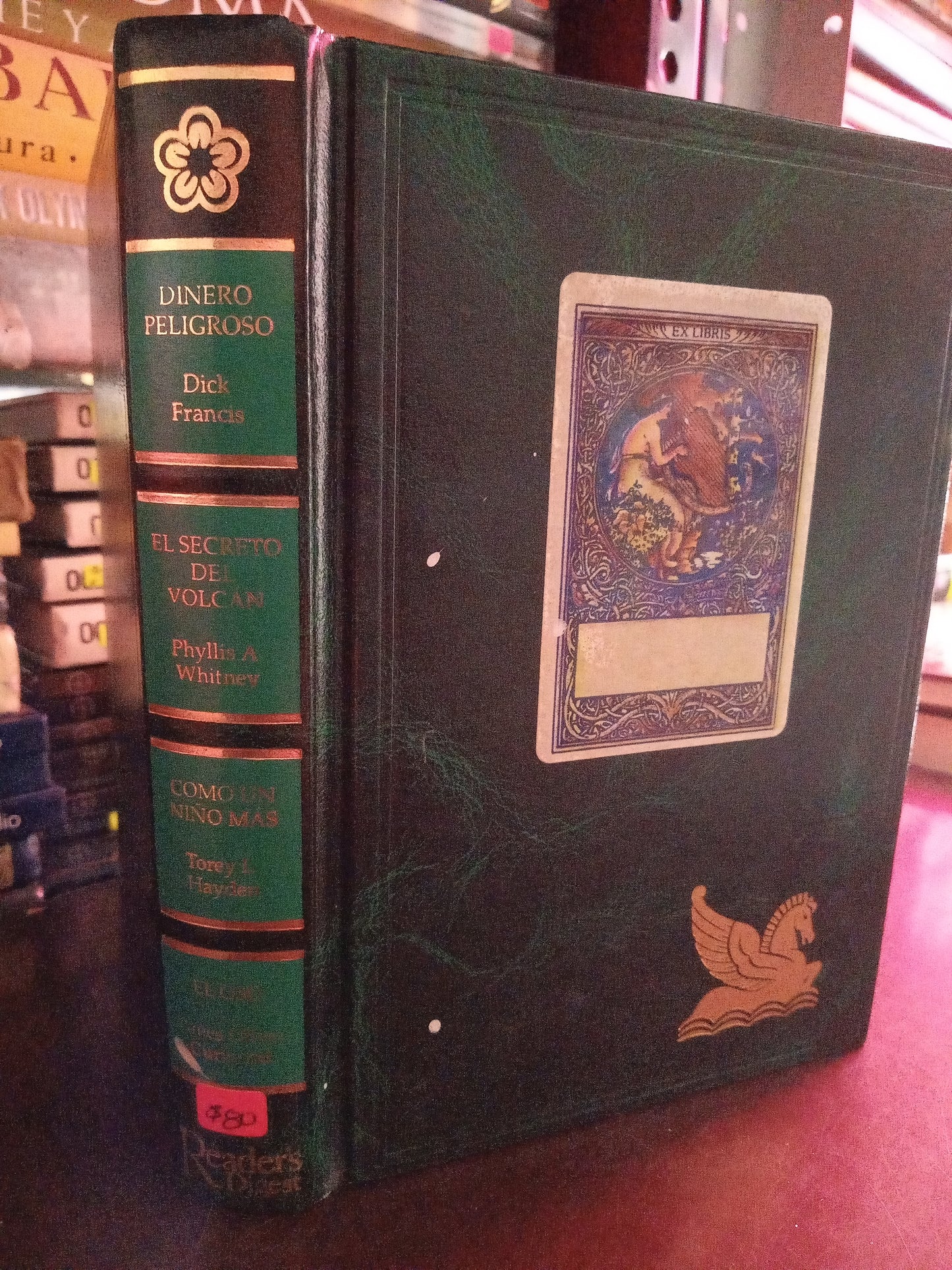DINERO PELIGROSO DICK FRANCIS EL SECRETO DEL VOLCAN PHYLLIS A WHITNEY COMO UN NIÑO MAS TOREY L. HAYDEN EL OSO JAMES OLIVER CURWOOD USADO NOVELA LITERARIO 305