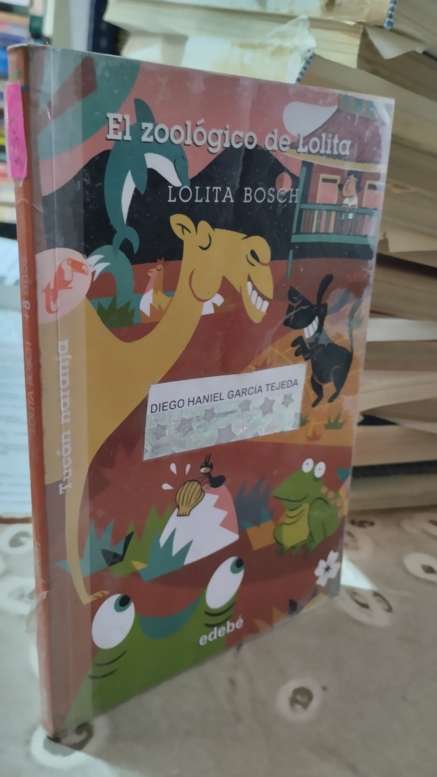 EL ZOOLOGICO DE LOLITA POR LOLITA BOSCH LIBRO USADO INFANTIL ALDAMA