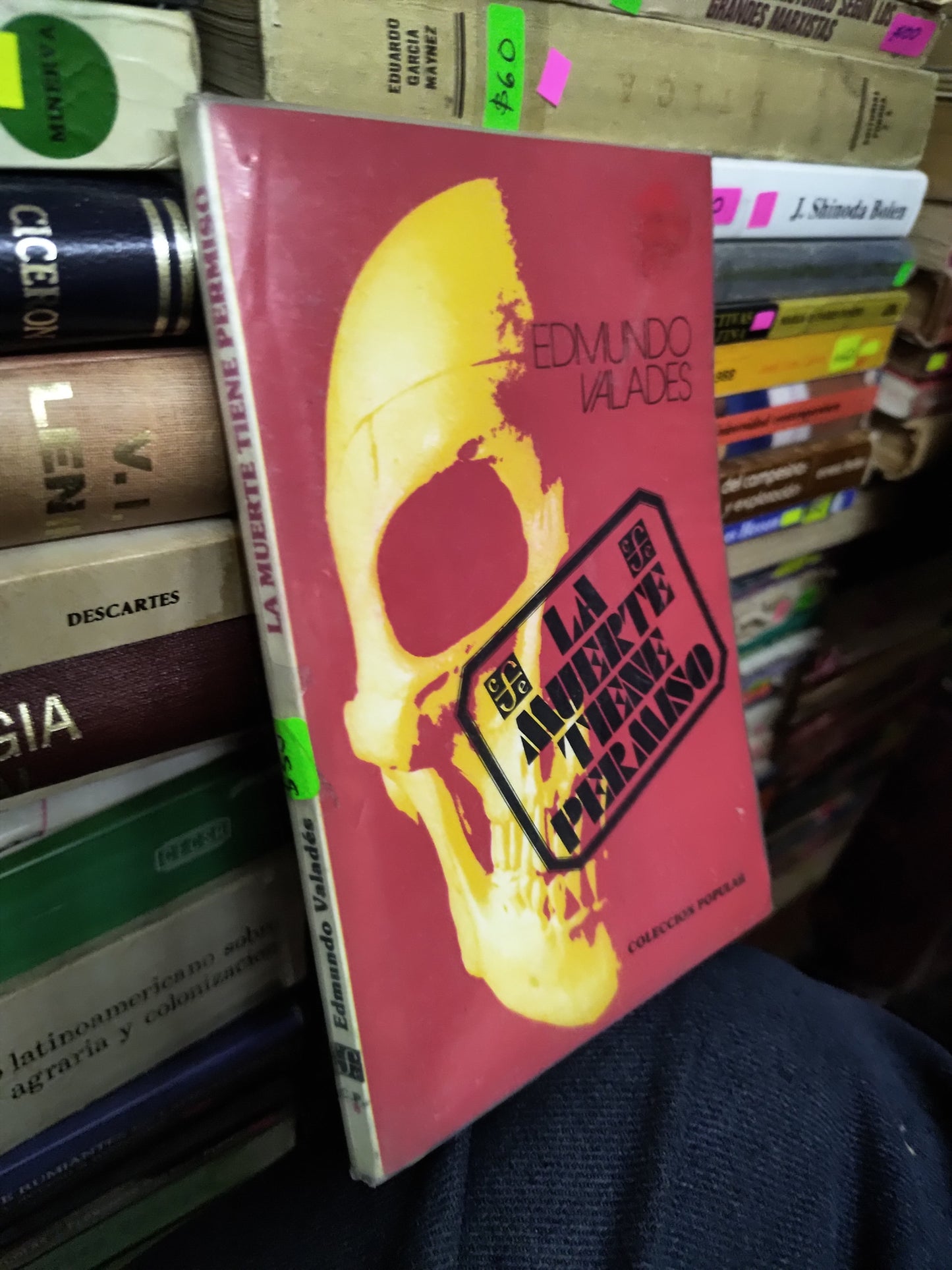 LA MUERTE TIENE PERMISO POR EDMUNDO VALADES USADO NOVELAS LITERARIO 207