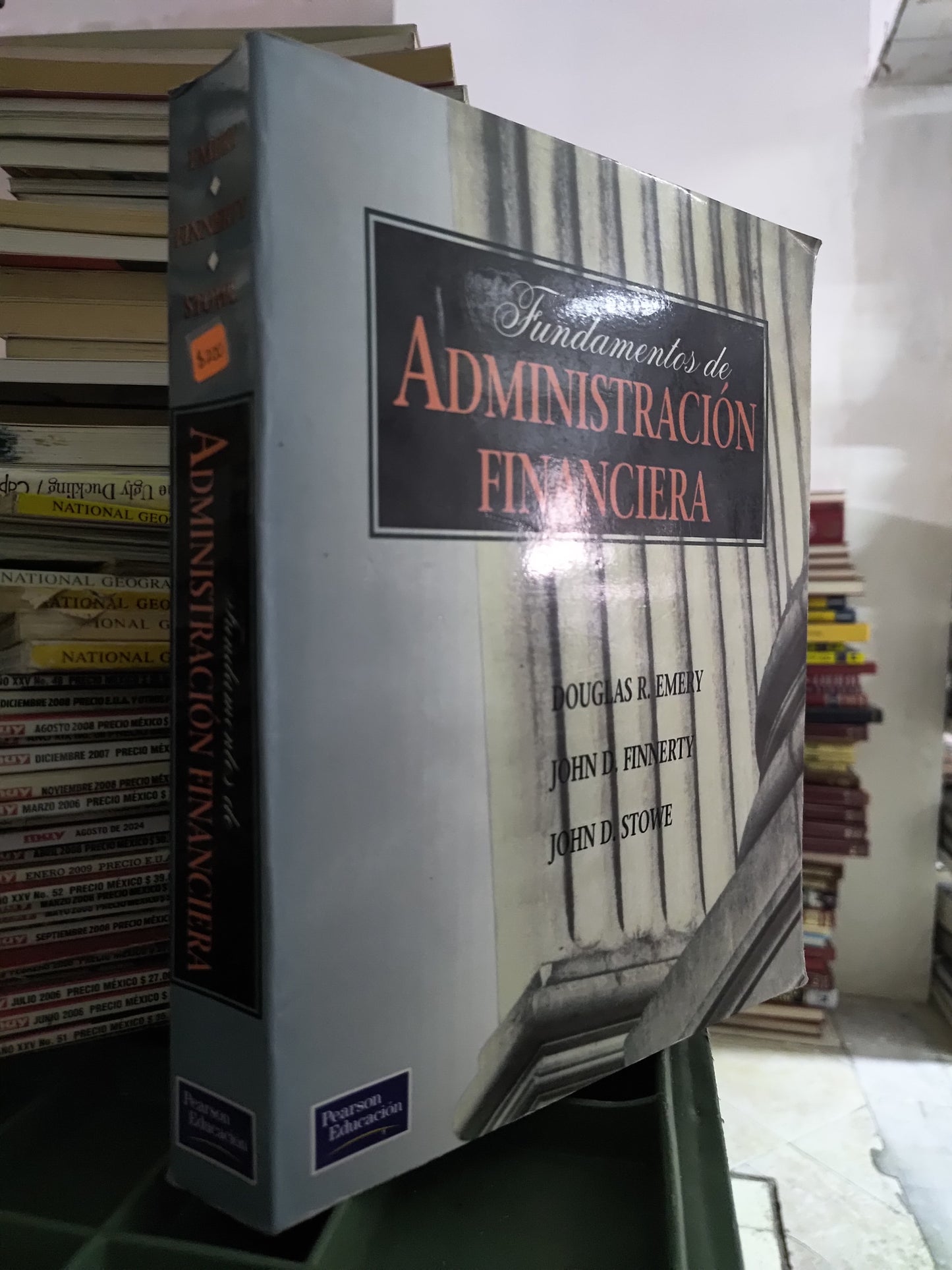 FUNDAMENTOS DE ADMINISTRACION FINANCIERA POR DOUGLAS R. EMERY USADO ADMINISTRACION JUAREZ 515