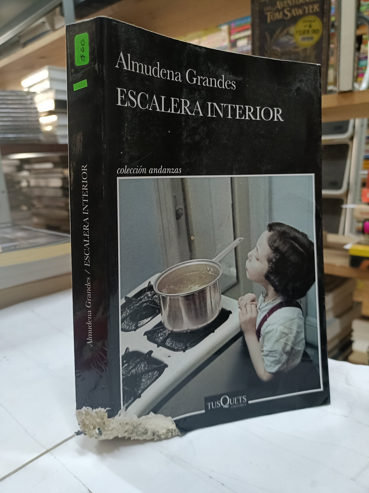 ESCALERA INTERIOR POR ALMUDENA GRANDES USADO NOVELA LITERARIO 207