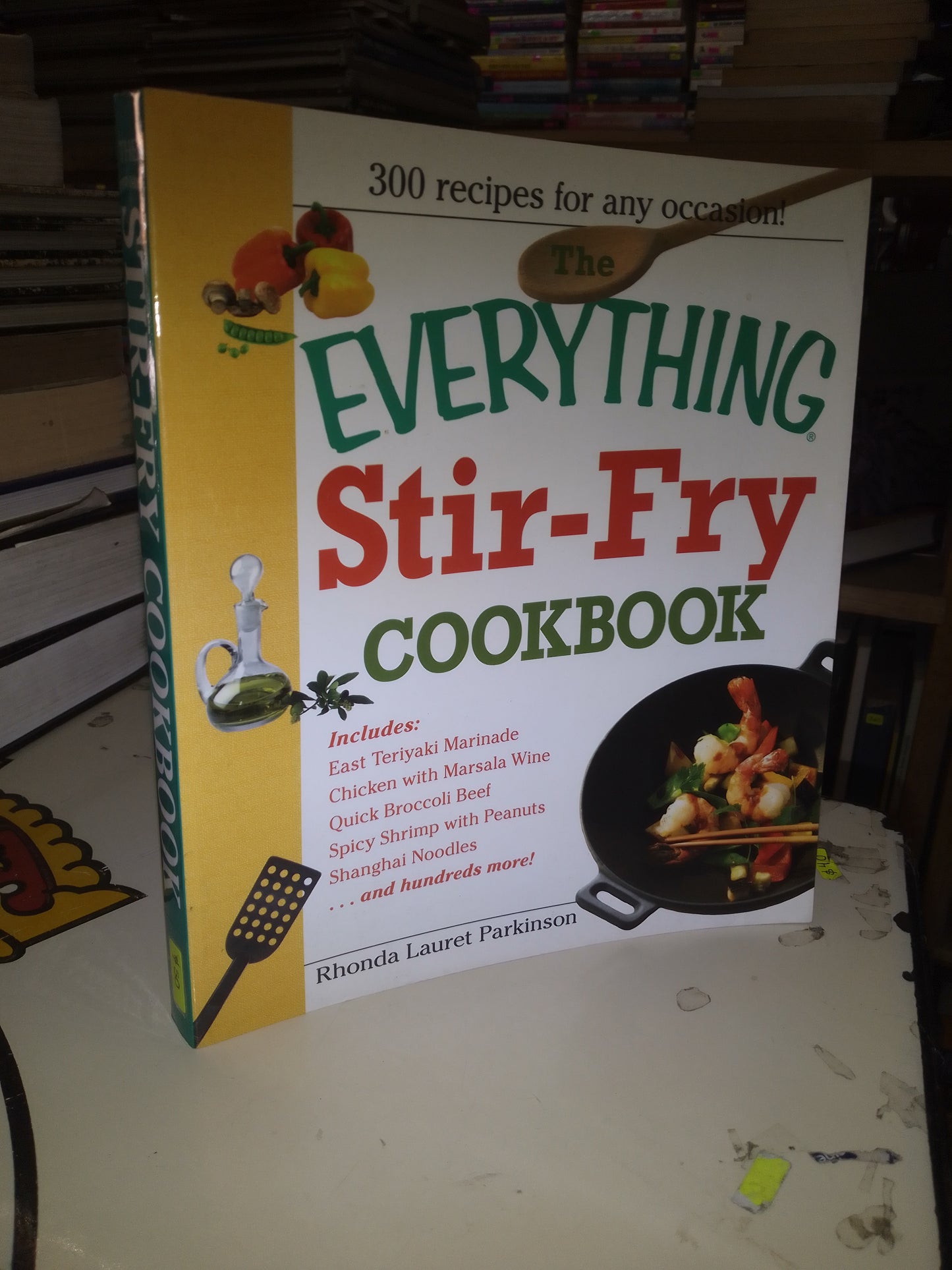STIR FRY COOKBOOK POR RHONDA LAURET PARKINSON USADO COCINA LITERARIO 207