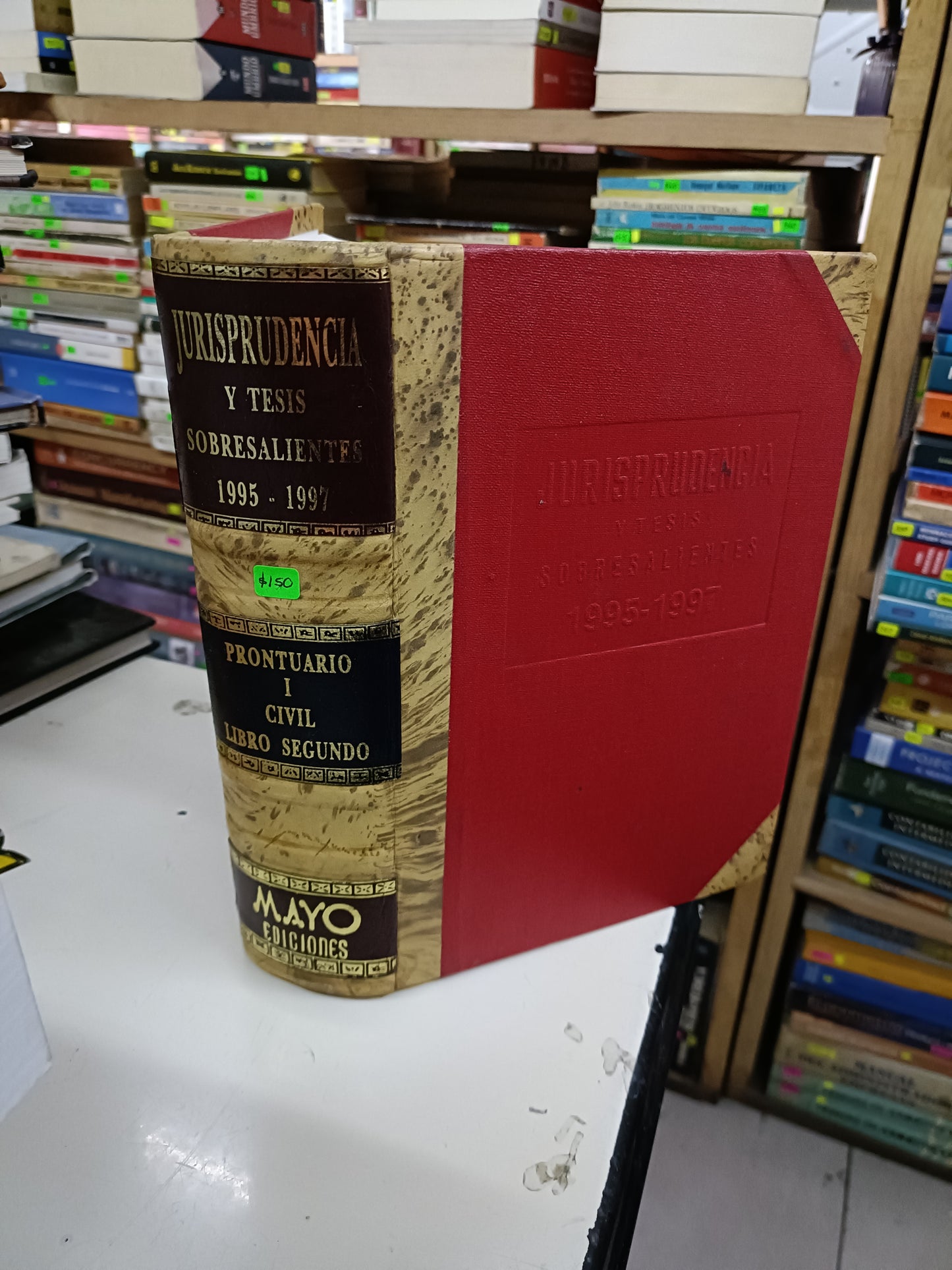 JURISPRUDENCIA Y TESIS SOBRESALIENTES 1995-1997 PRONTUARIO I CIVIL LIBRO SEGUNDO USADO DERECHO LITERARIO 207