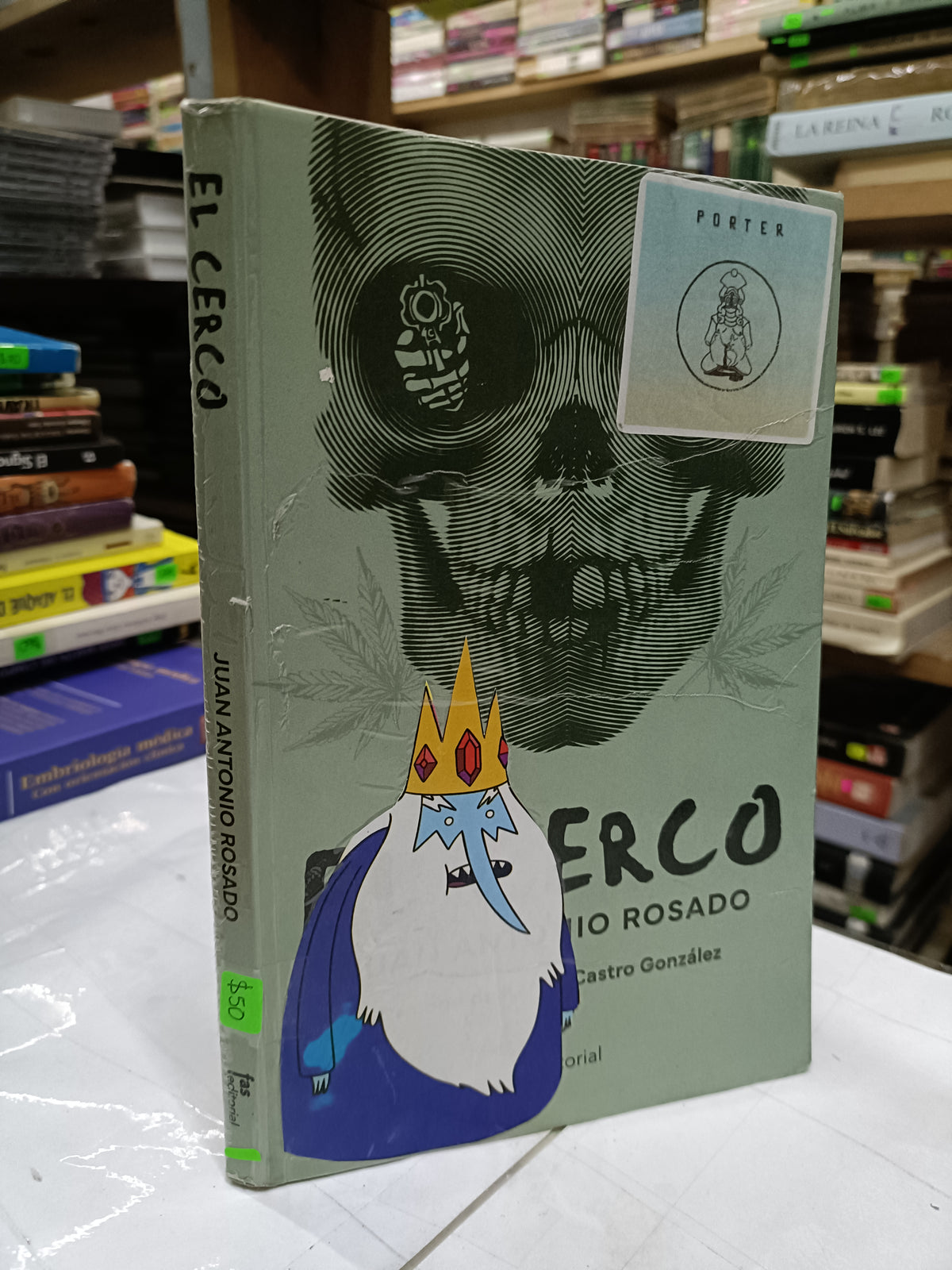 EL CERCO POR JUAN ANTONIO ROSADO USADO NOVELA LITERARIO 207