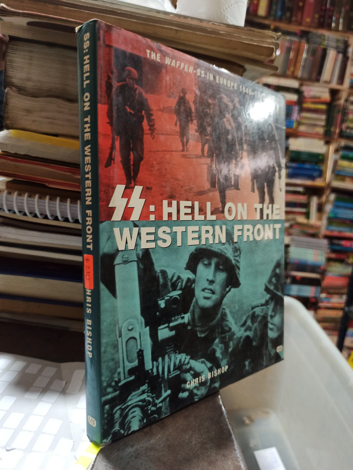 HELL ON THE WESTERN FRONT POR CHRIS BISHOP USADO 2DA GUERRA ALDAMA