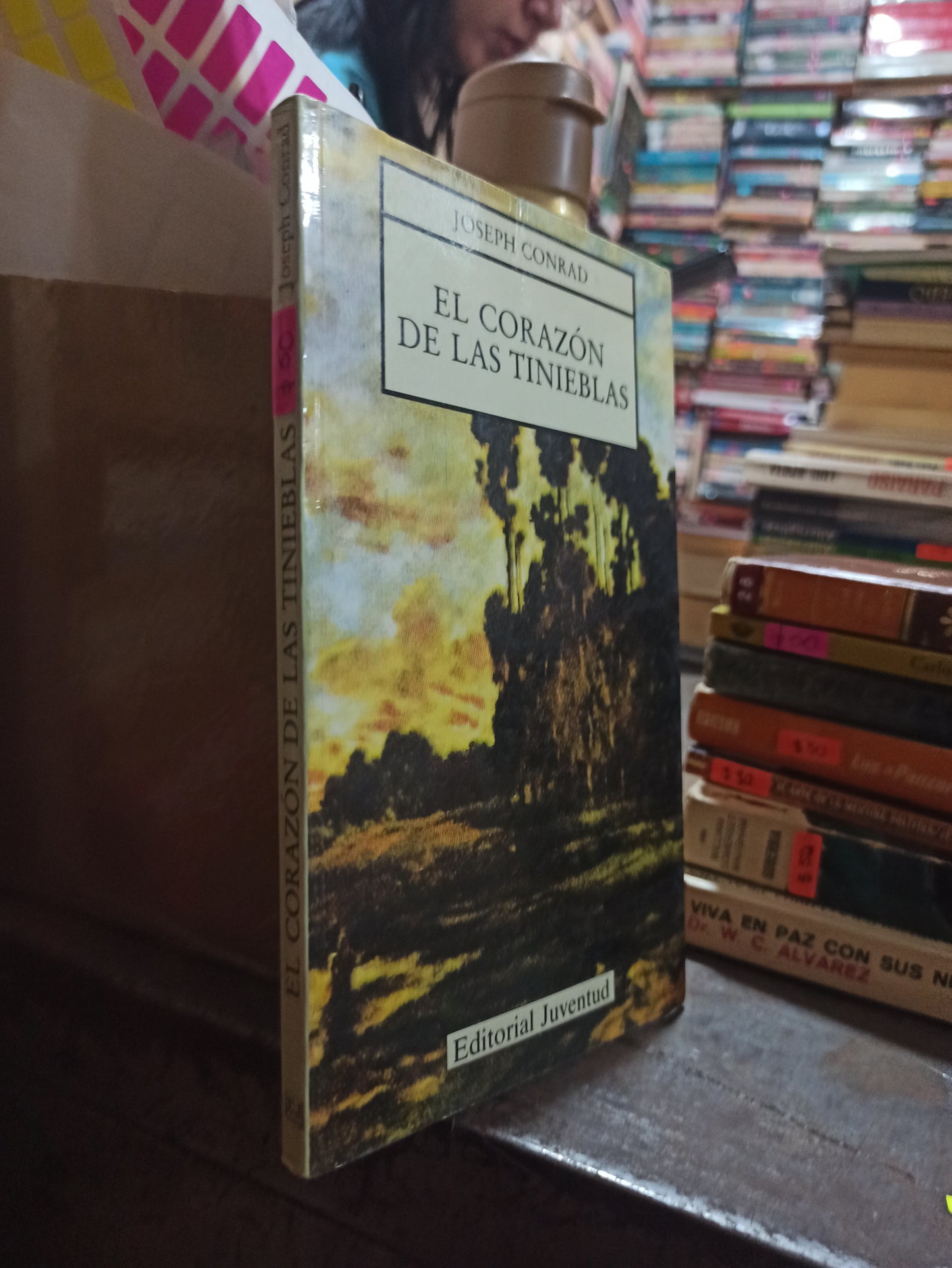 EL CORAZÓN DE LAS TINIEBLAS POR JOSEPH CONRAD USADO NOVELAS ALDAMA