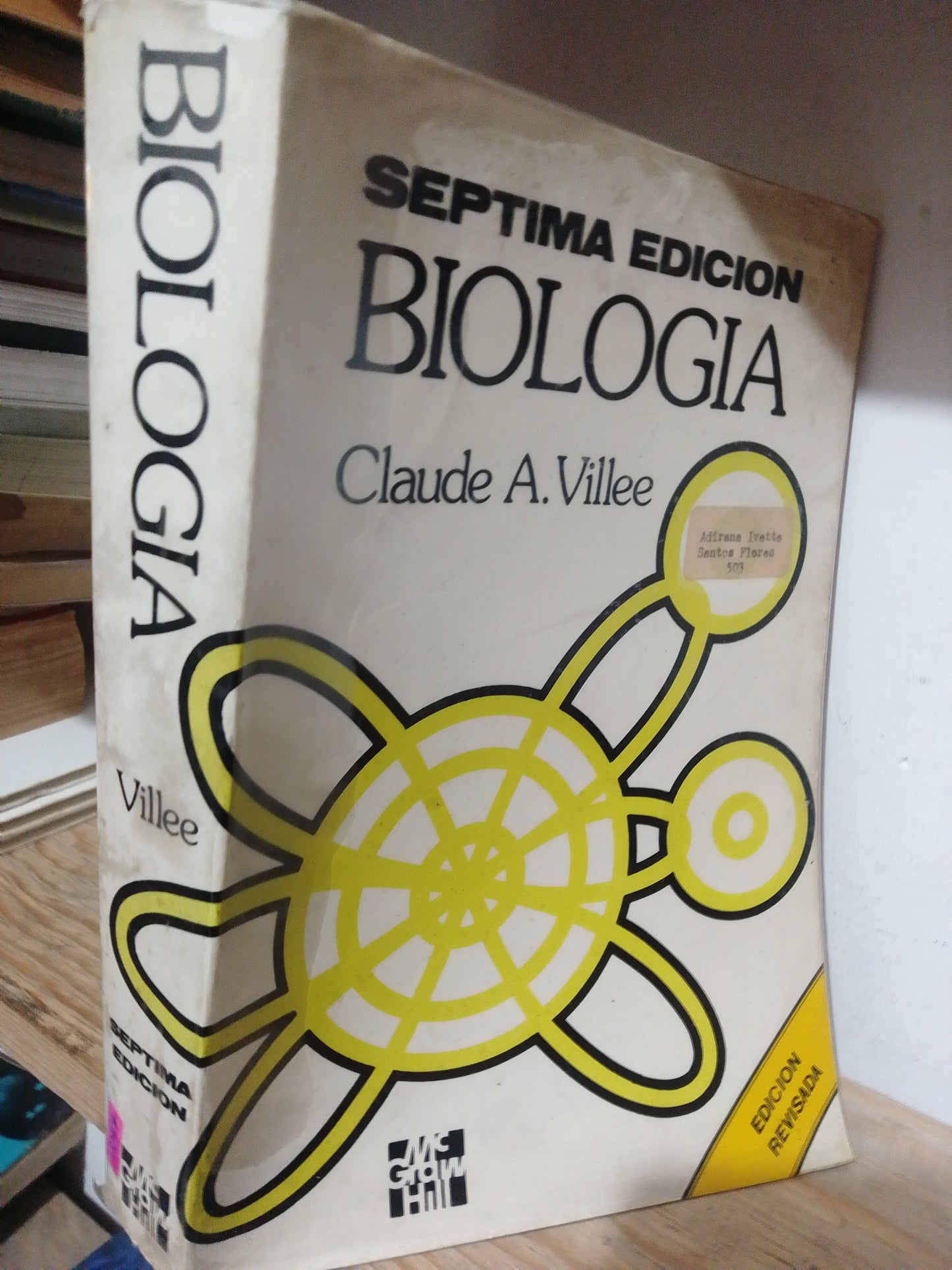 BIOLOGIA POR CLAUDE A. VILLEE USADO BIOLOGIA JUAREZ