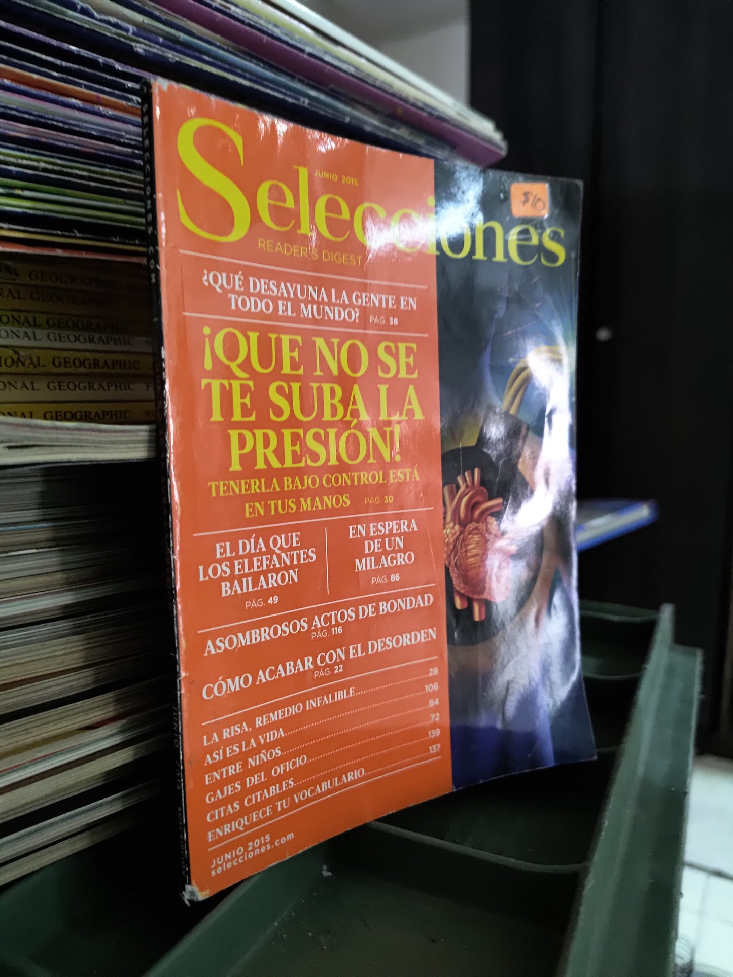 SELECCIONES QUE NO SE SUBA LA PRESION POR EDITORIAL READERS DIGEST USADO SALUD JUAREZ 515
