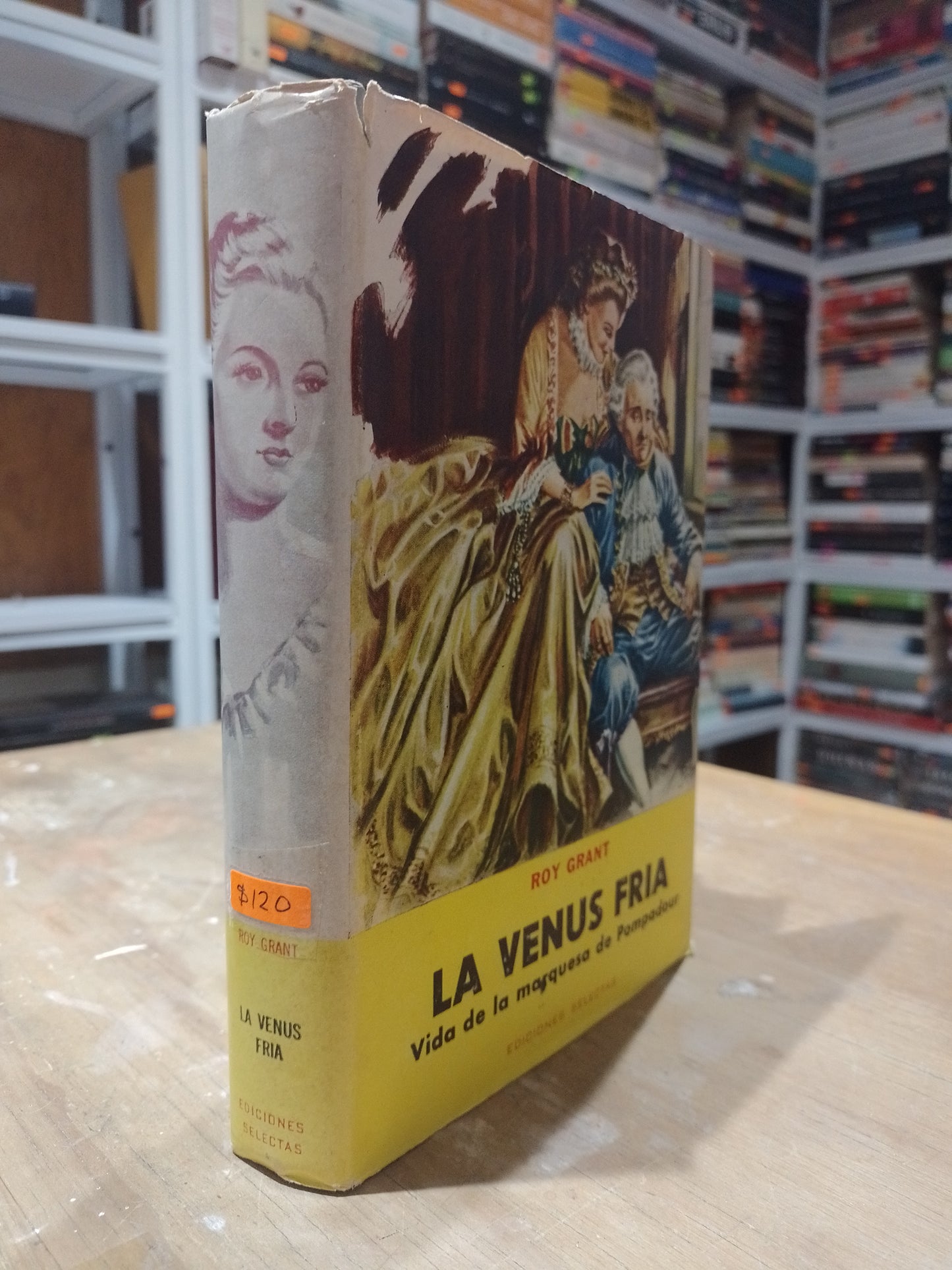LA VENUS FRIA POR ROY GRANT USADO NOVELA JUAREZ 515