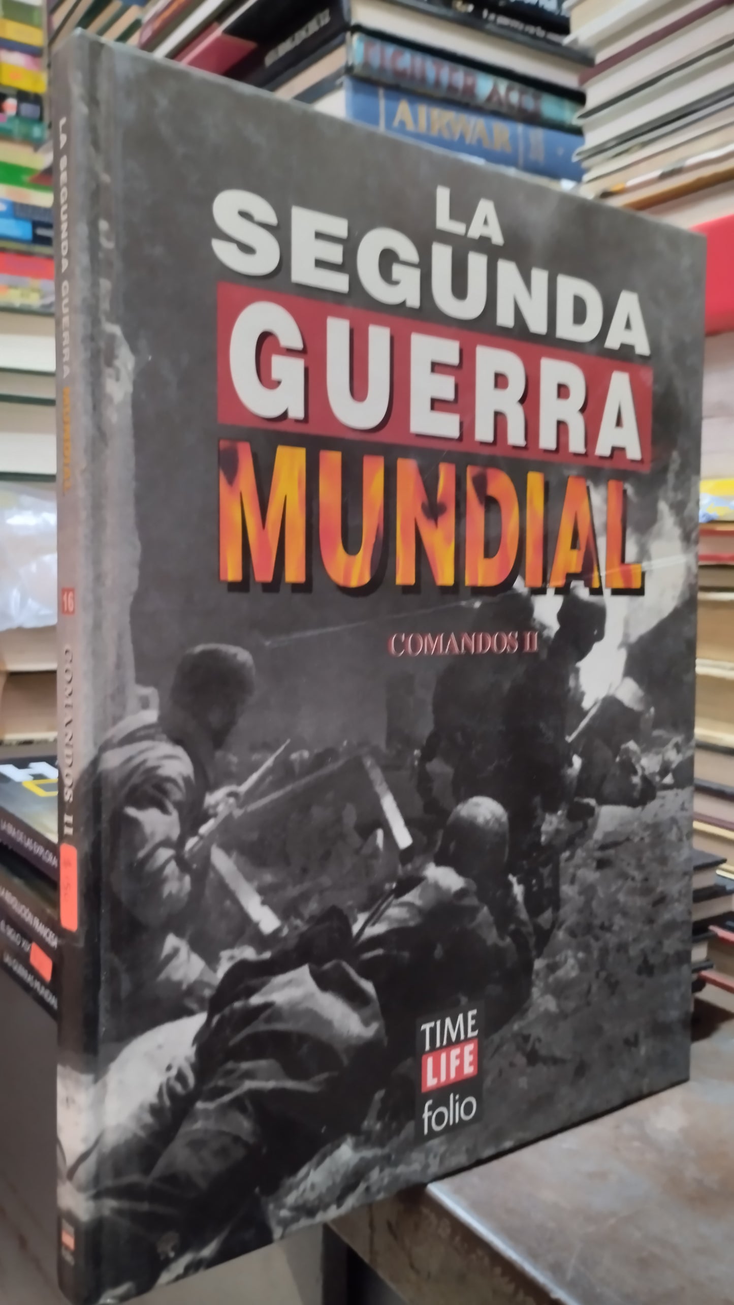 COMANDOS II 16 LIBRO USADO HISTORIA ALDAMA
