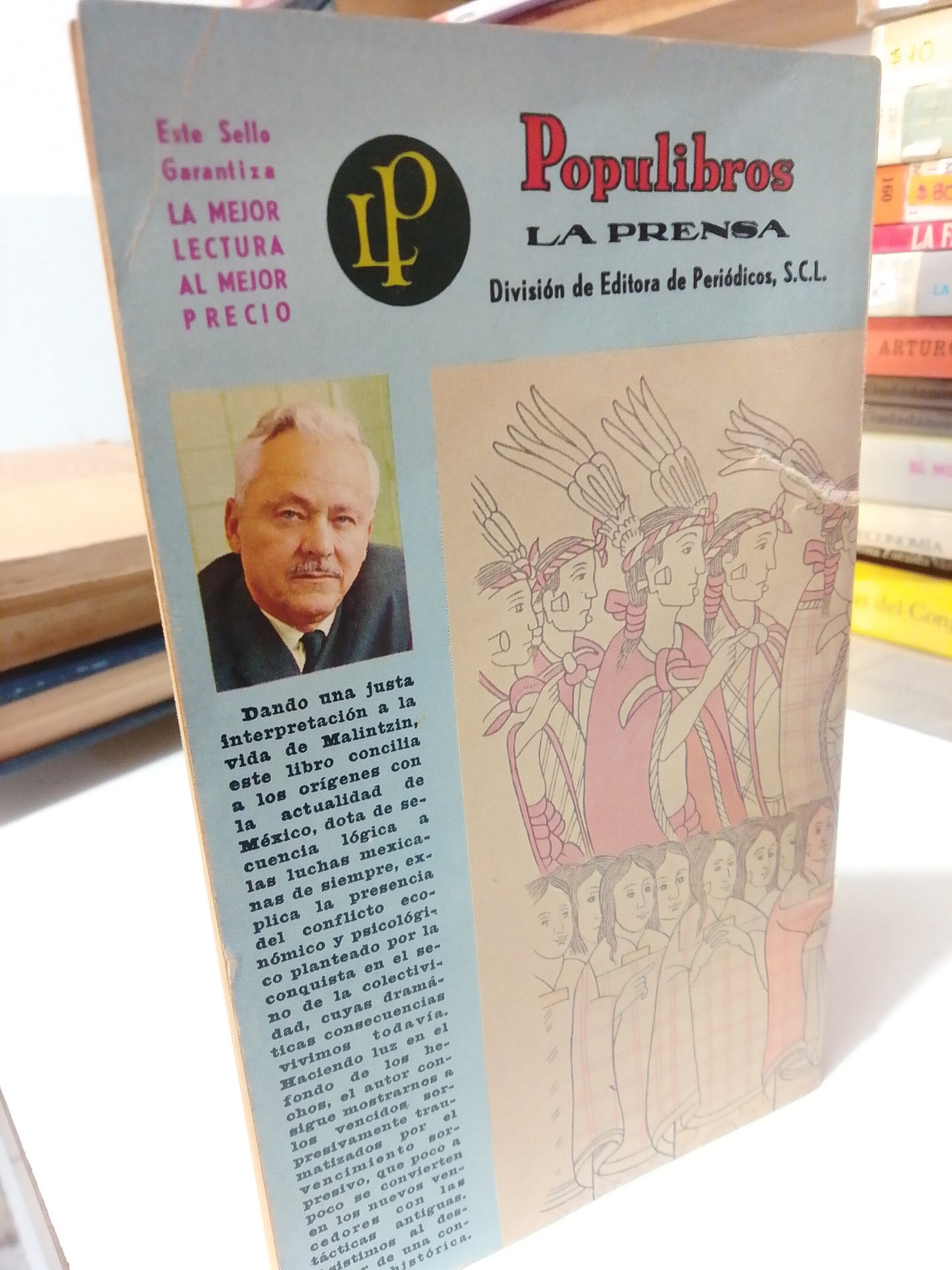 MALINTZIN POR MIGUEL ANGEL MENENDEZ USADO HISTORIA JUÁREZ