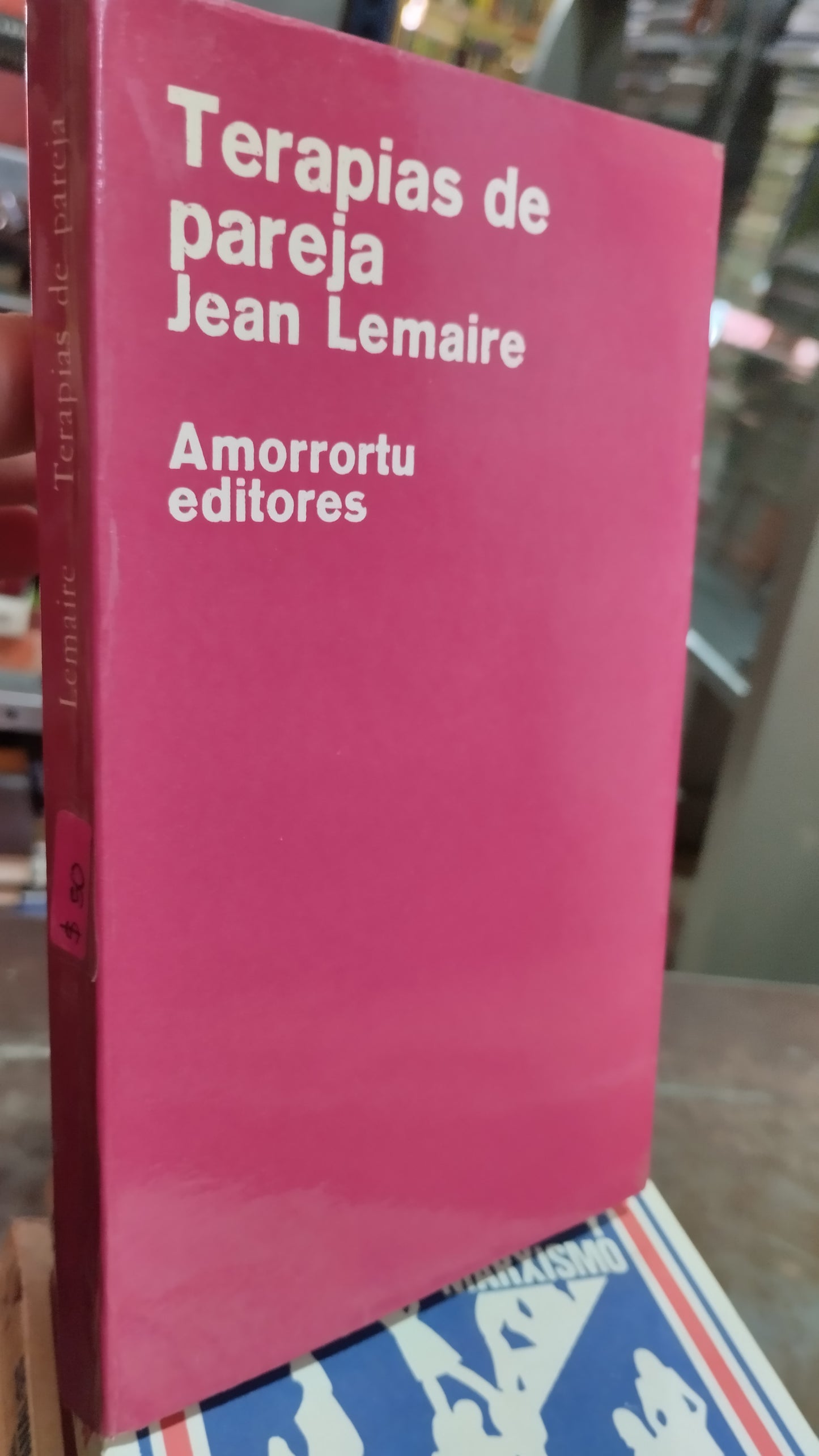 TERAPIAS DE PAREJA POR JEAN LEMAIRE LIBRO USADO PSICOLOGÍA ALDAMA