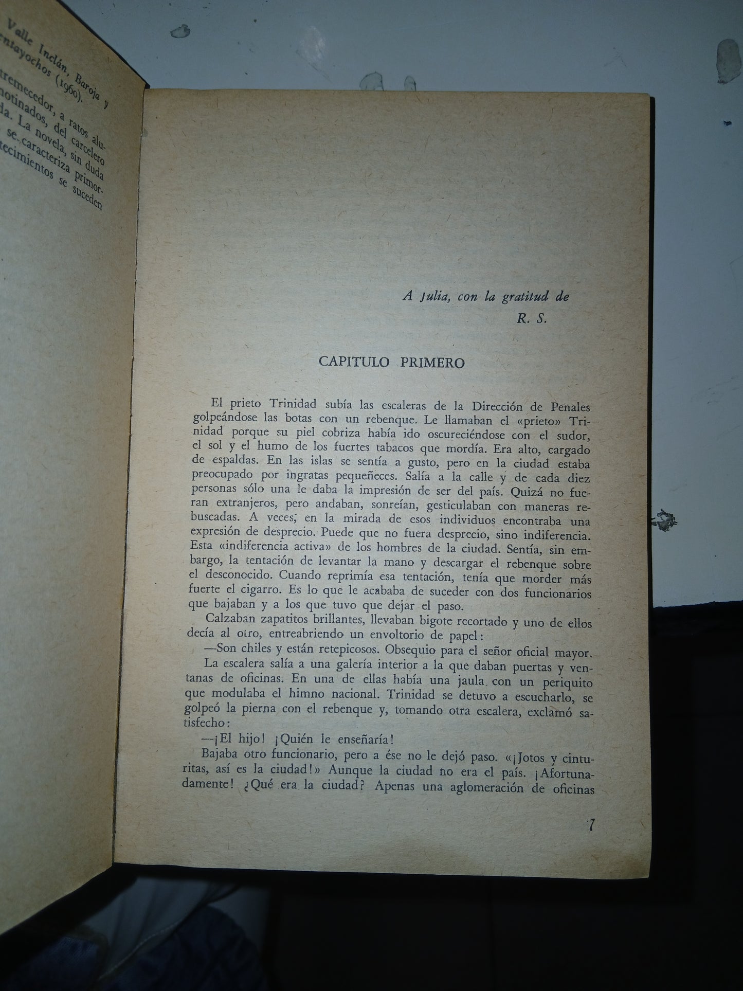 EPITALAMIO DEL PRIETO TRINIDAD POR RAMÓN J. SENDER USADO NOVELA LITERARIO 207