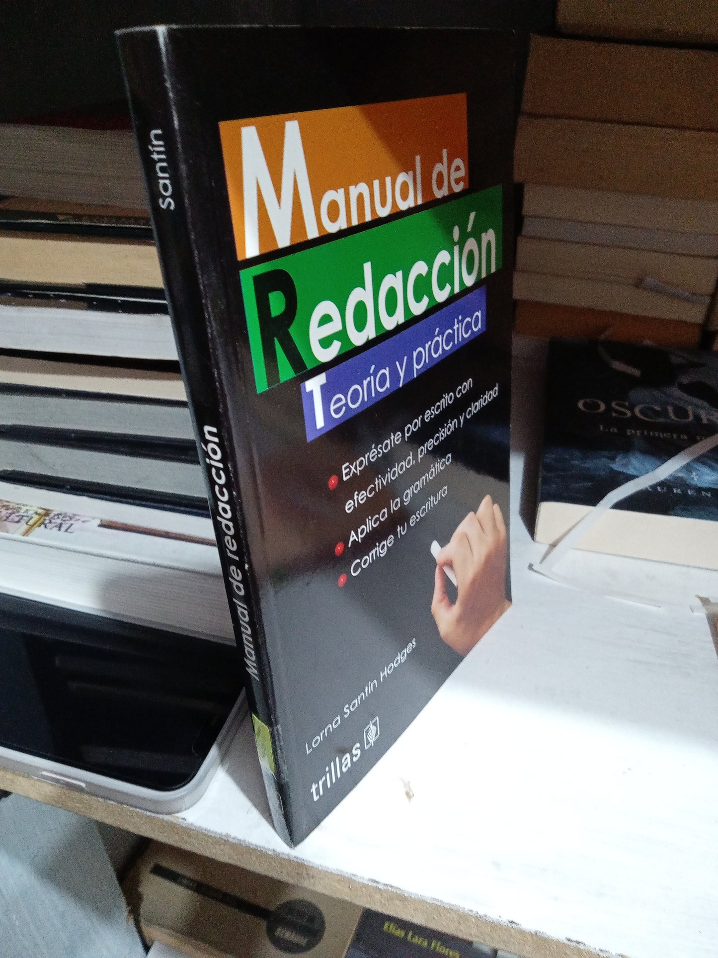 MANUAL DE REDACCION TEORIA Y PRACTICA POR LORNA SANTIN HODGES USADO EDUCACION JUAREZ