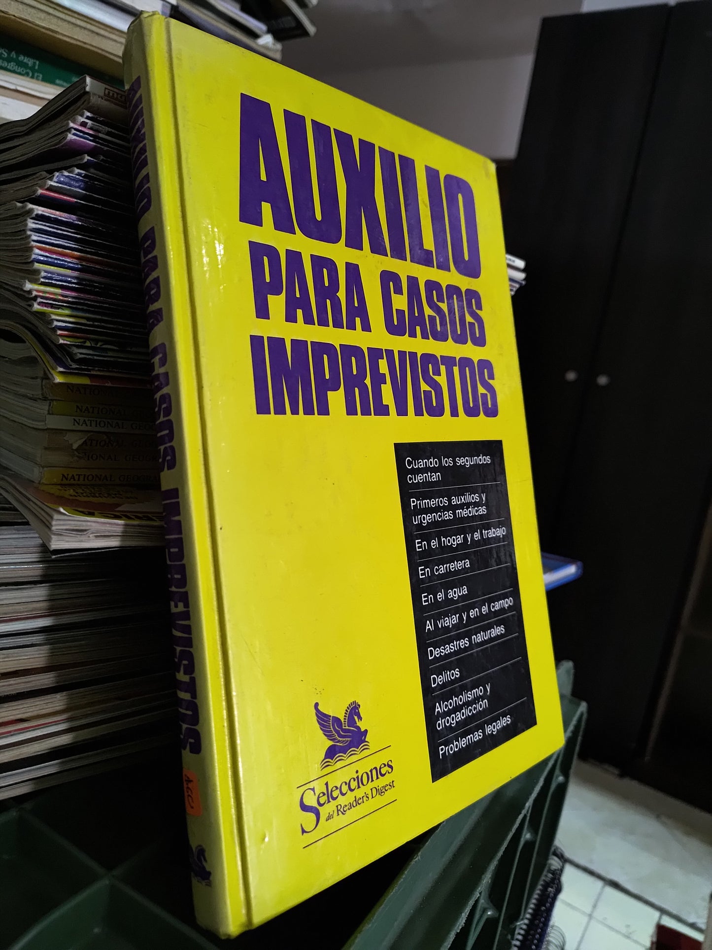 AUXILIO PARA CASOS IMPREVISTOS POR EDITORIAL READER'S DIGEST USADO SALUD JUAREZ 515