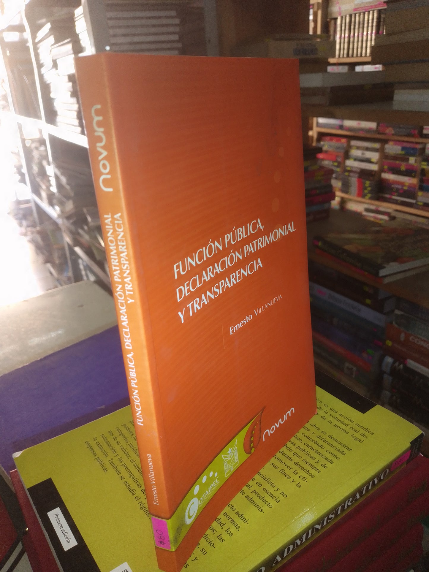 FUNCION PUBLICA DECLARACION PATRIMONIAL Y TRANSPARENCIA POR ERNESTO VILLANUEVA USADO DERECHO LITERARIO 207
