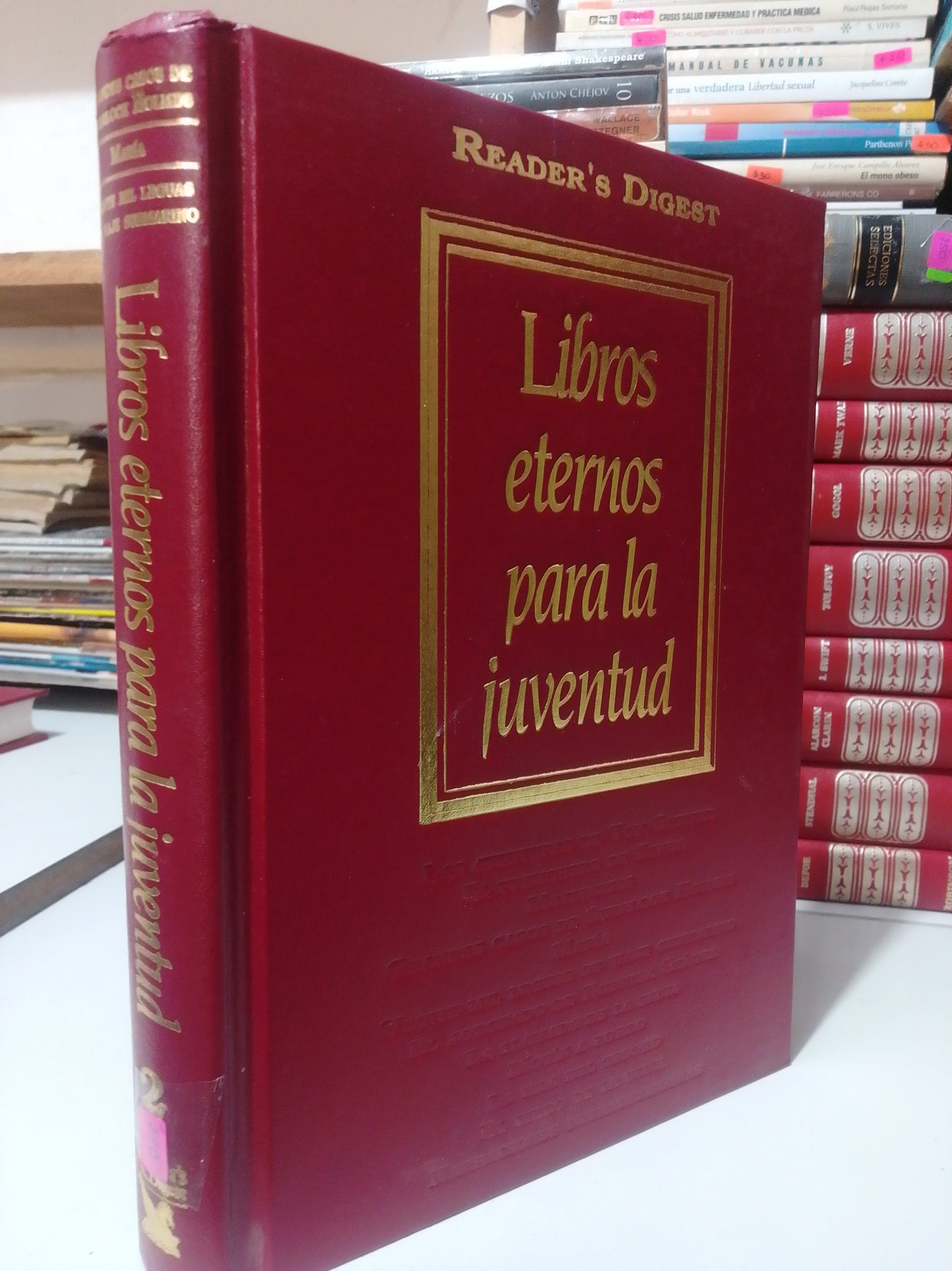LIBROS ETERNOS PARA LA JUVENTUD TOMO 2 USADO NOVELA JUÁREZ