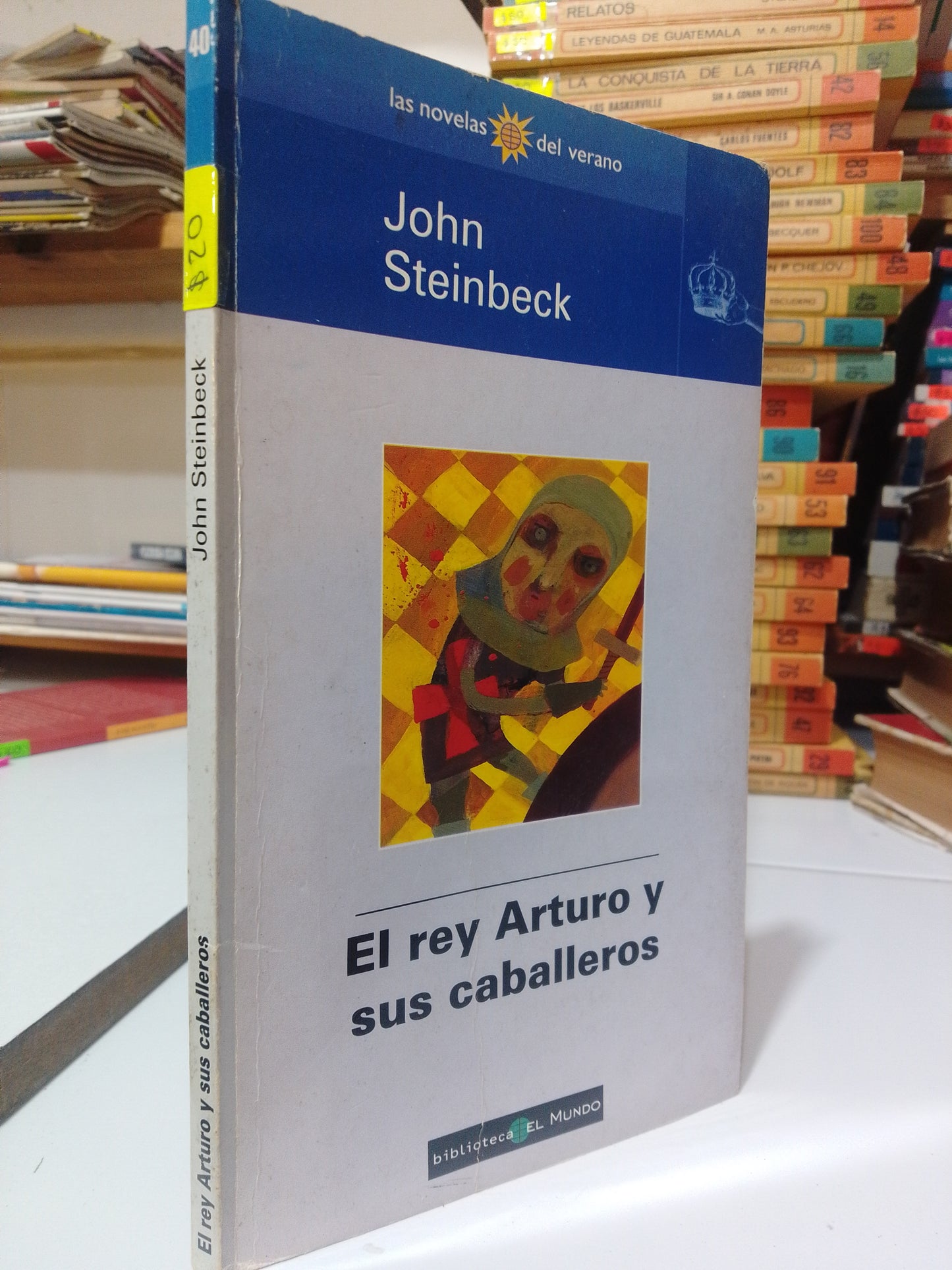 EL REY ARTURO Y SUS CABALLEROS POR JOHN STEINBECK USADO NOVELA JUAREZ