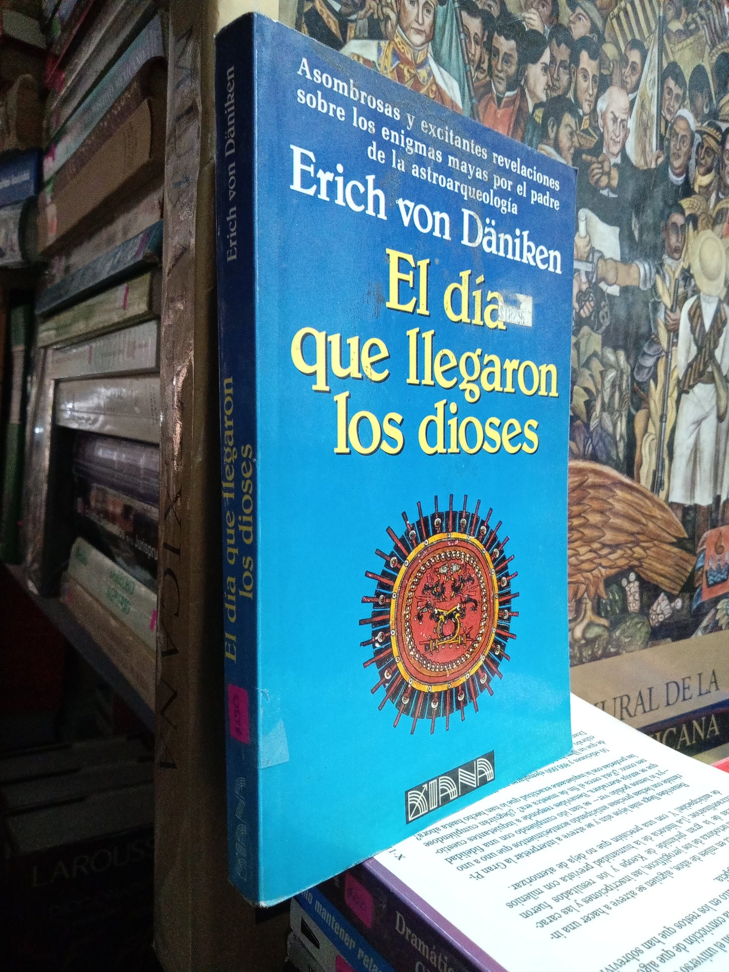 EL DIA QUE LLEGARON LOS DIOSES POR ERICH VON DANIKEN USADO HISTORIA JUÁREZ