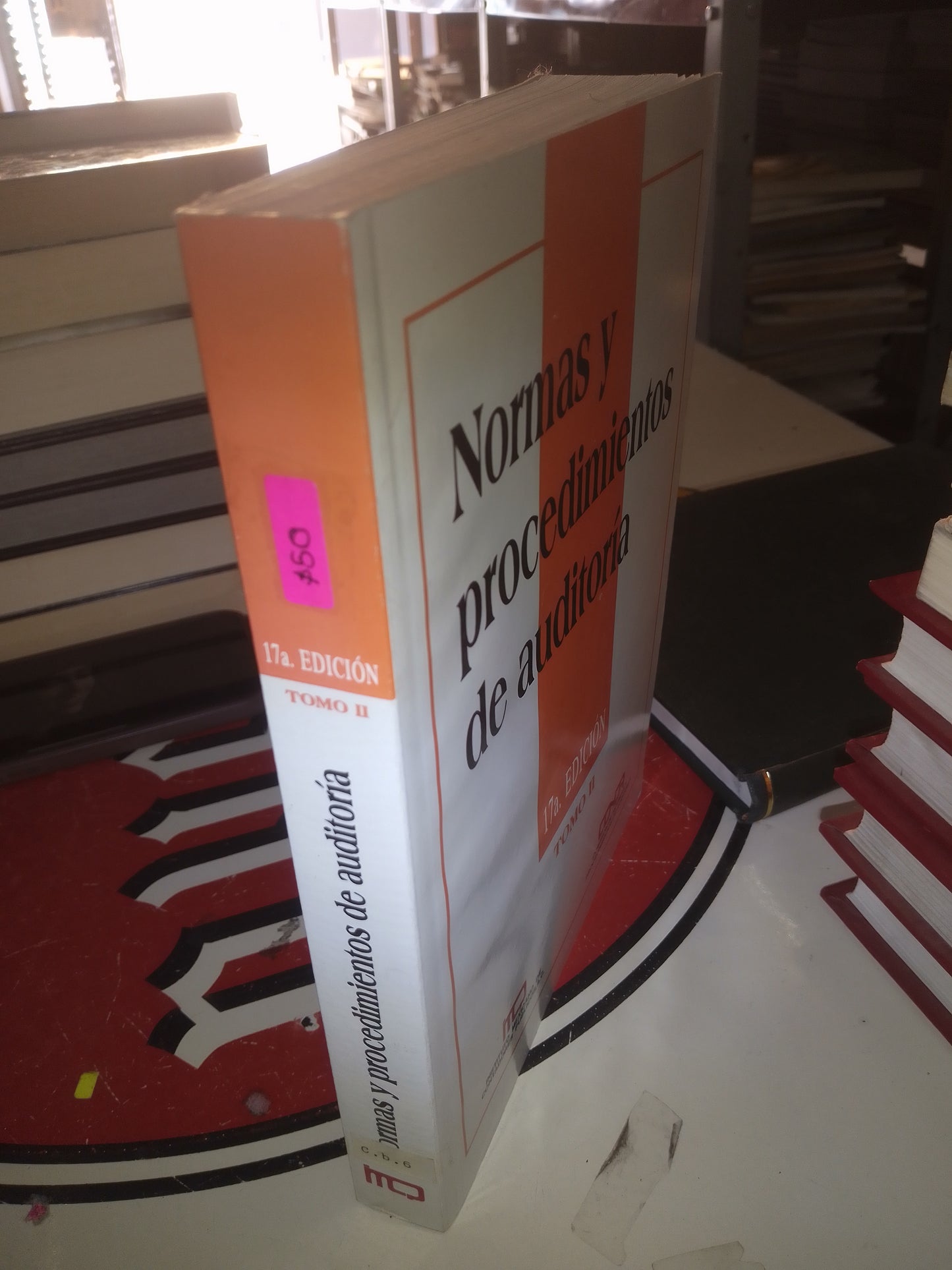 NORMAS Y PROCEDIMIENTOS DE AUDITORIA TOMO II USADO ADMINISTRACION LITERARIO 207