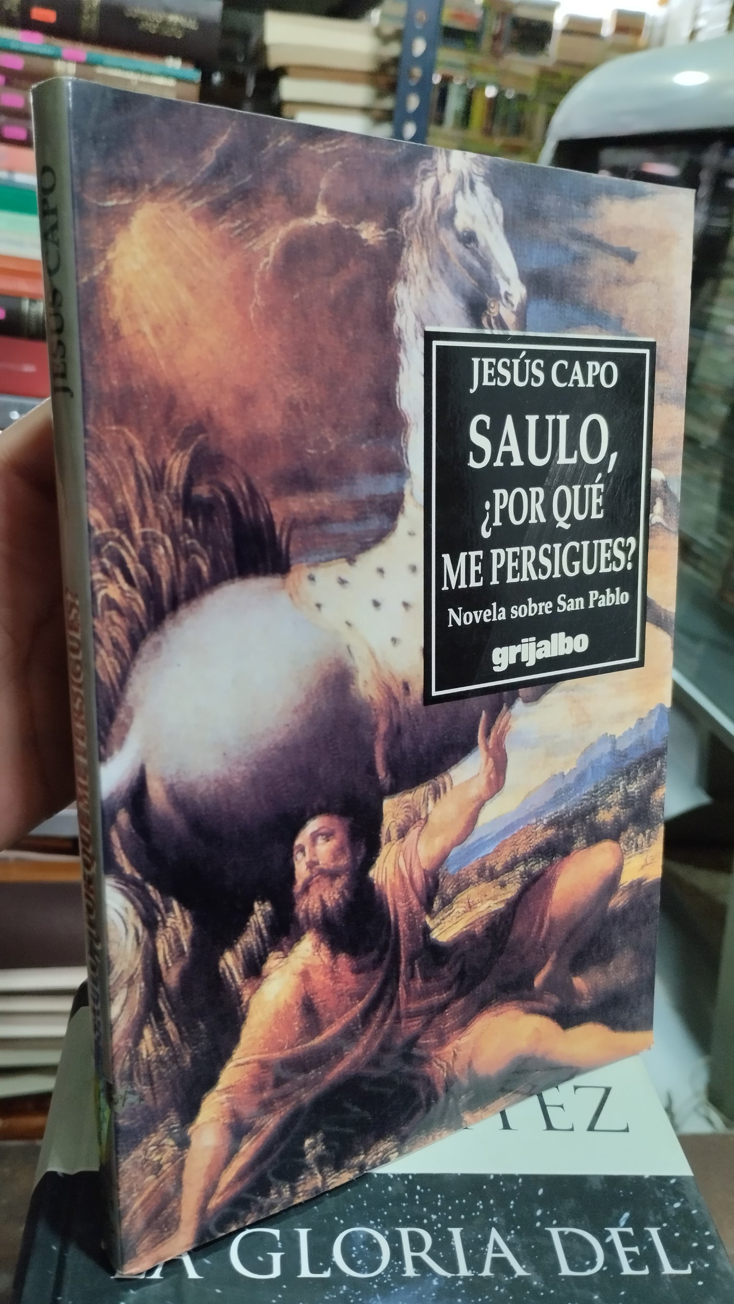SAULO POR QUE ME PERSIGUES POR JESUS CAPO LIBRO USADO NOVELAS ALDAMA