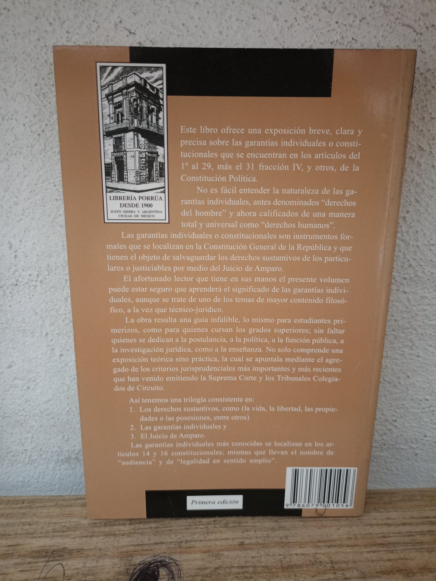 LAS GARANTÍAS INDIVIDUALES POR JOSÉ R. PADILLA USADO DERECHO LITERARIO 305