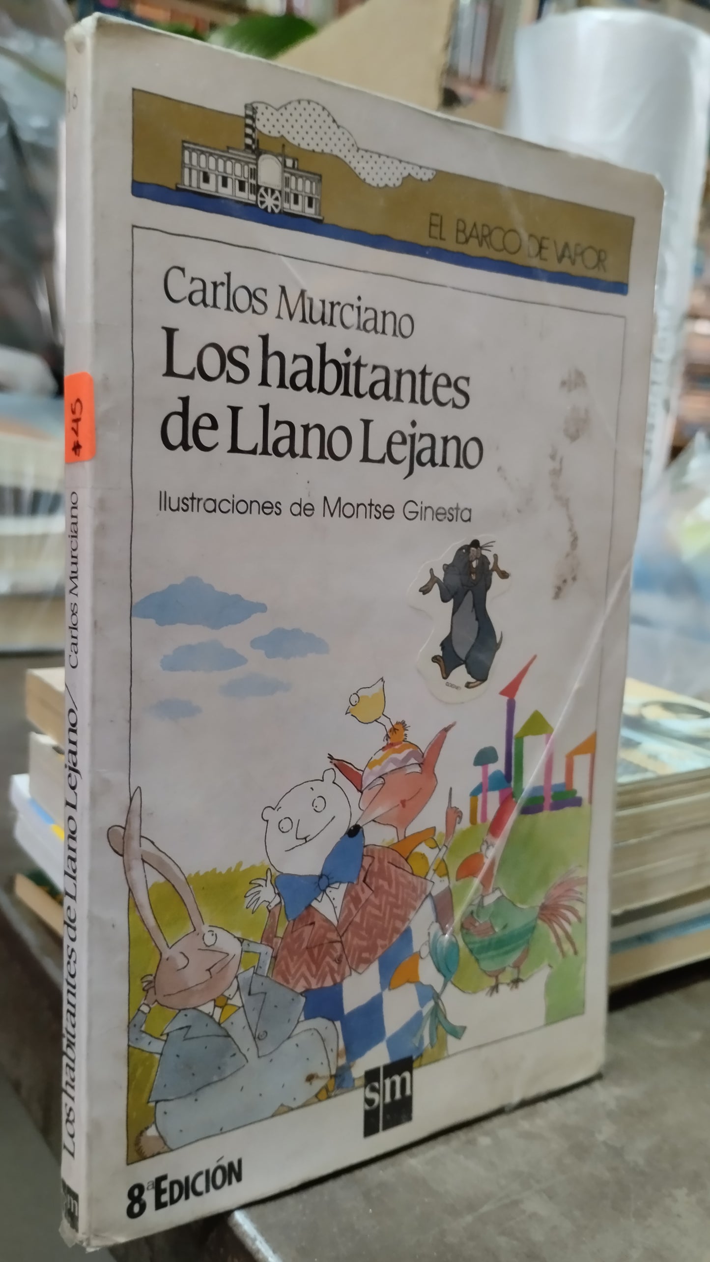 LOS HABITANTES DE LLANO LEJANO POR CARLOS MURCIANO LIBRO USADO INFANTIL ALDAMA