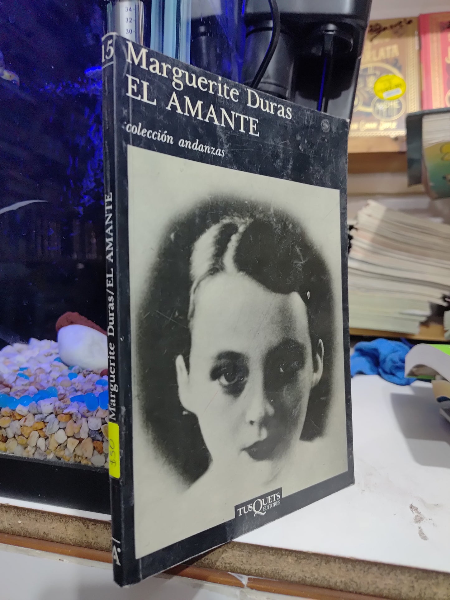 EL AMANTE POR MARGUERITE DURAS USADO NOVELAS JUAREZ