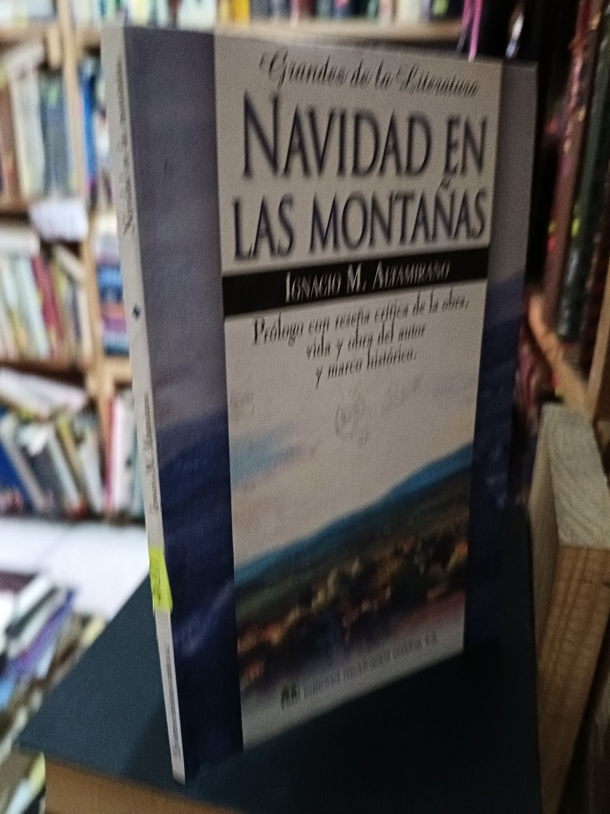 NAVIDAD EN LAS MONTAÑAS IGNACIO M. ALTAMIRANO USADO NOVELA LITERARIO 305