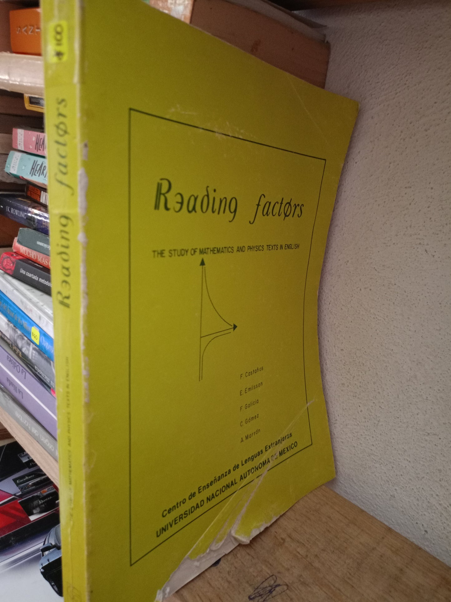 READING FACTORS POR F GALICIA Y OTROS USADO MATE LITERARIO 305