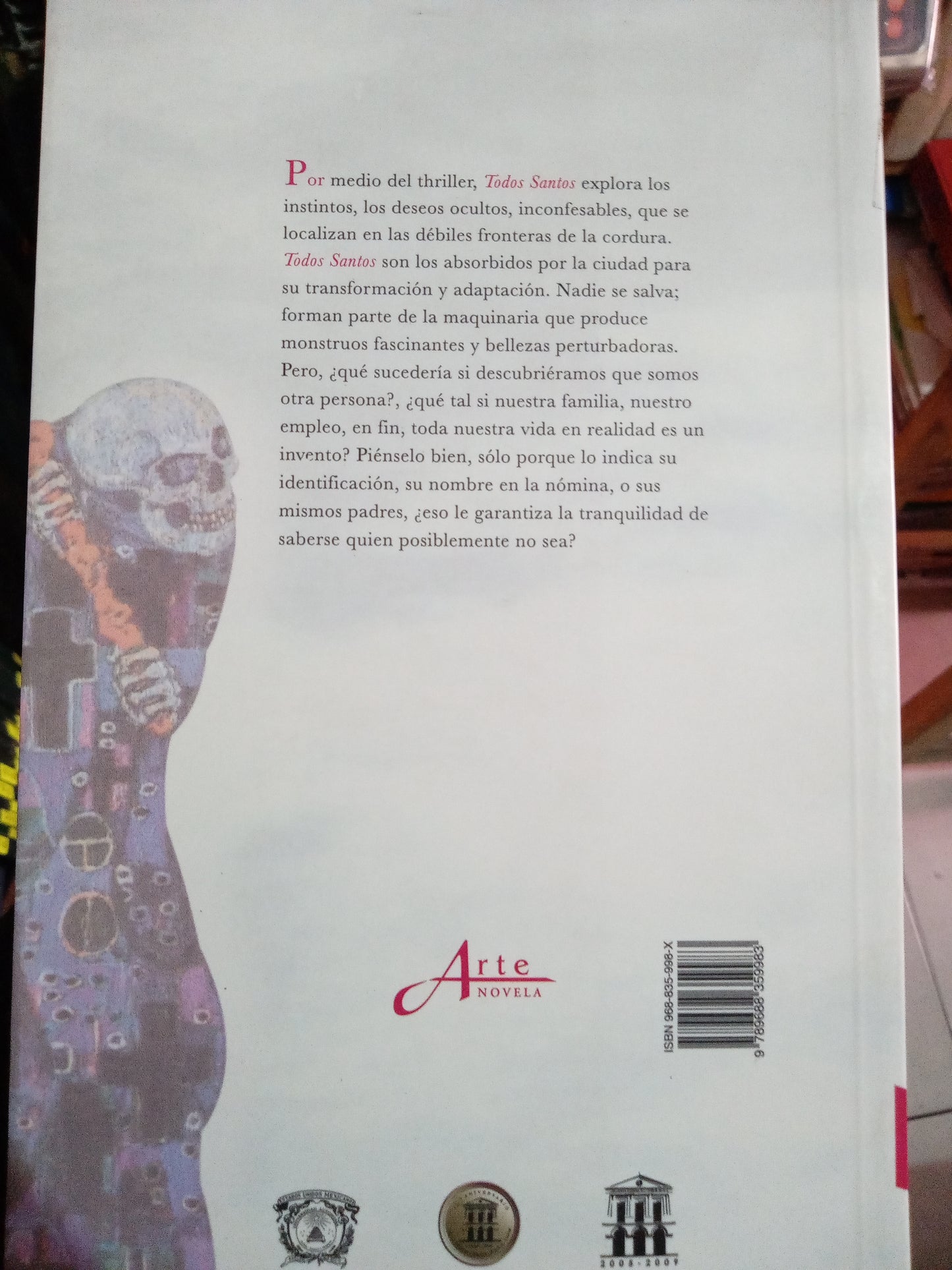 TODOS SANTOS JESUS HUMBERTO FLORENCIA USADO NOVELA LITERARIO #305
