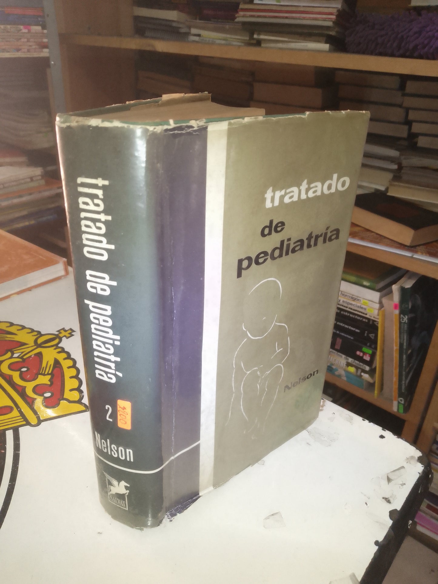 TRATADO DE PEDIATRÍA POR WALDO E. NELSON TOMO II USADO MEDICINA LITERARIO 207