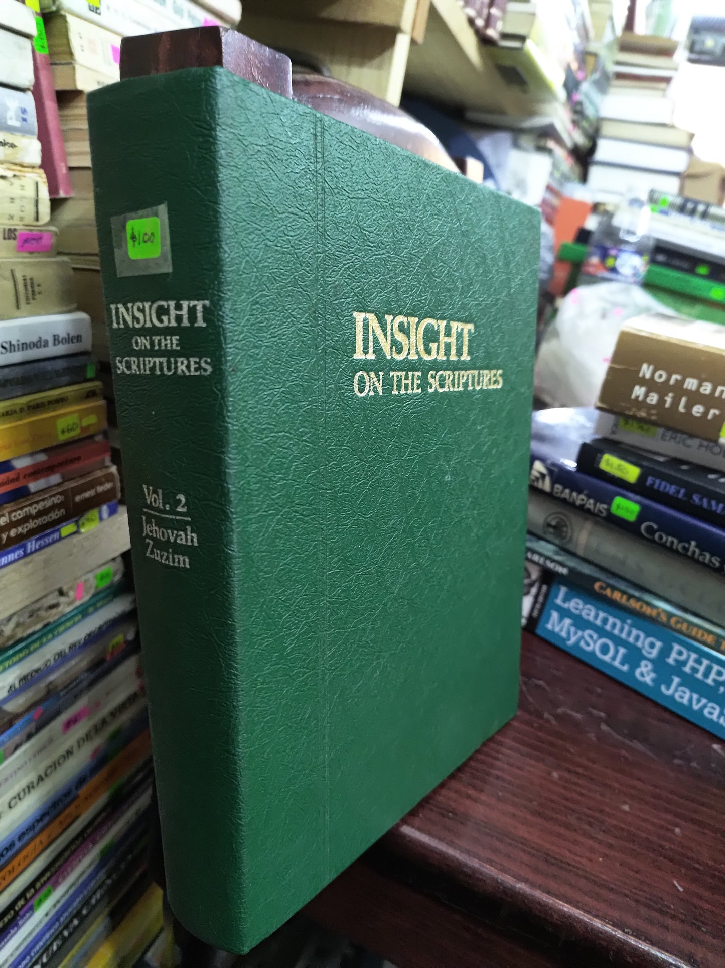 INSIGHT ON THE SCRIPTURES VOL 2 POR JEHOVAH ZUZIM USADO RELIGION LITERARIO 207