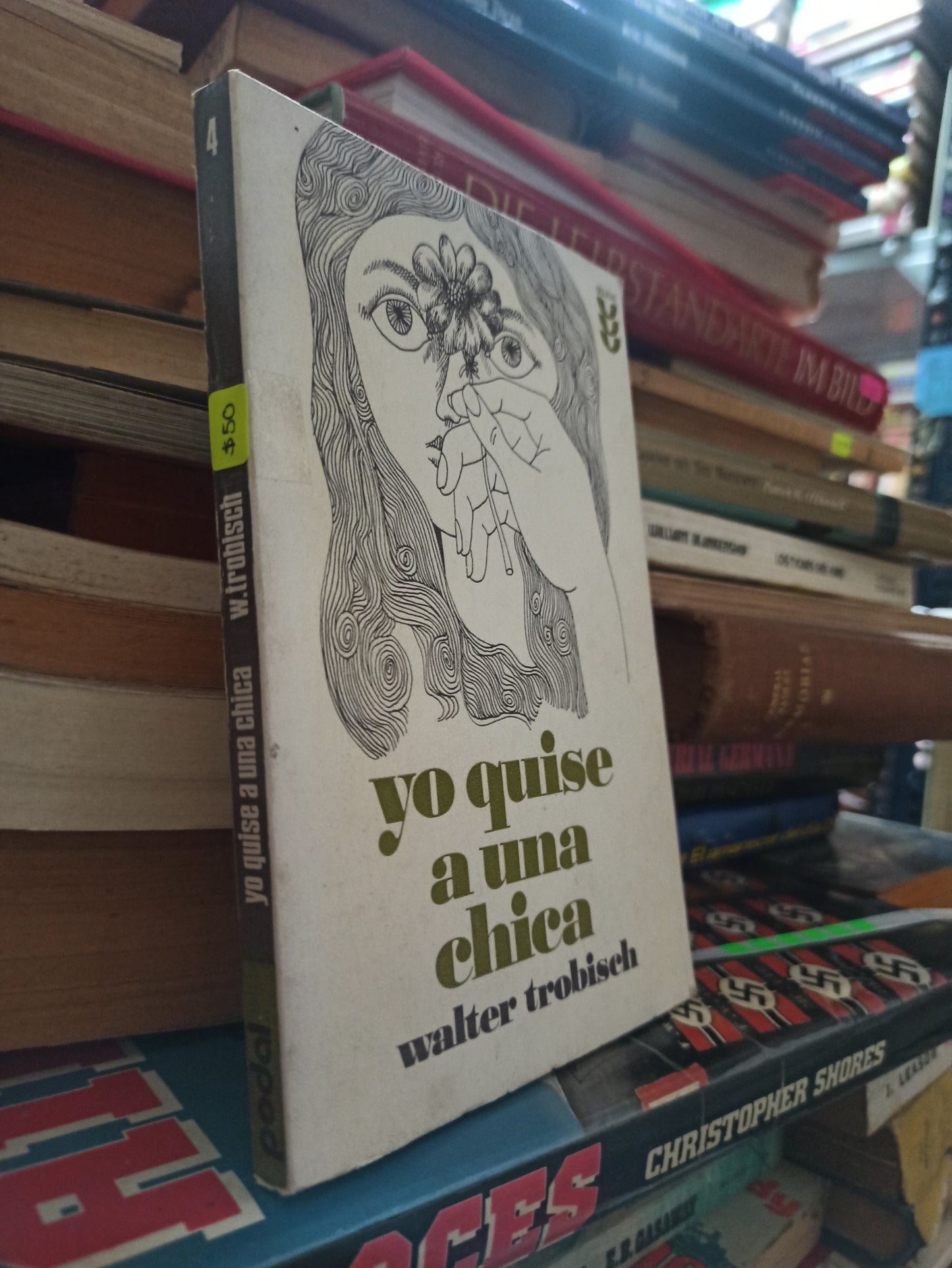 YO QUISIESE A UNA CHICA POR WALTER TROBISCH USADO NOVELAS ALDAMA