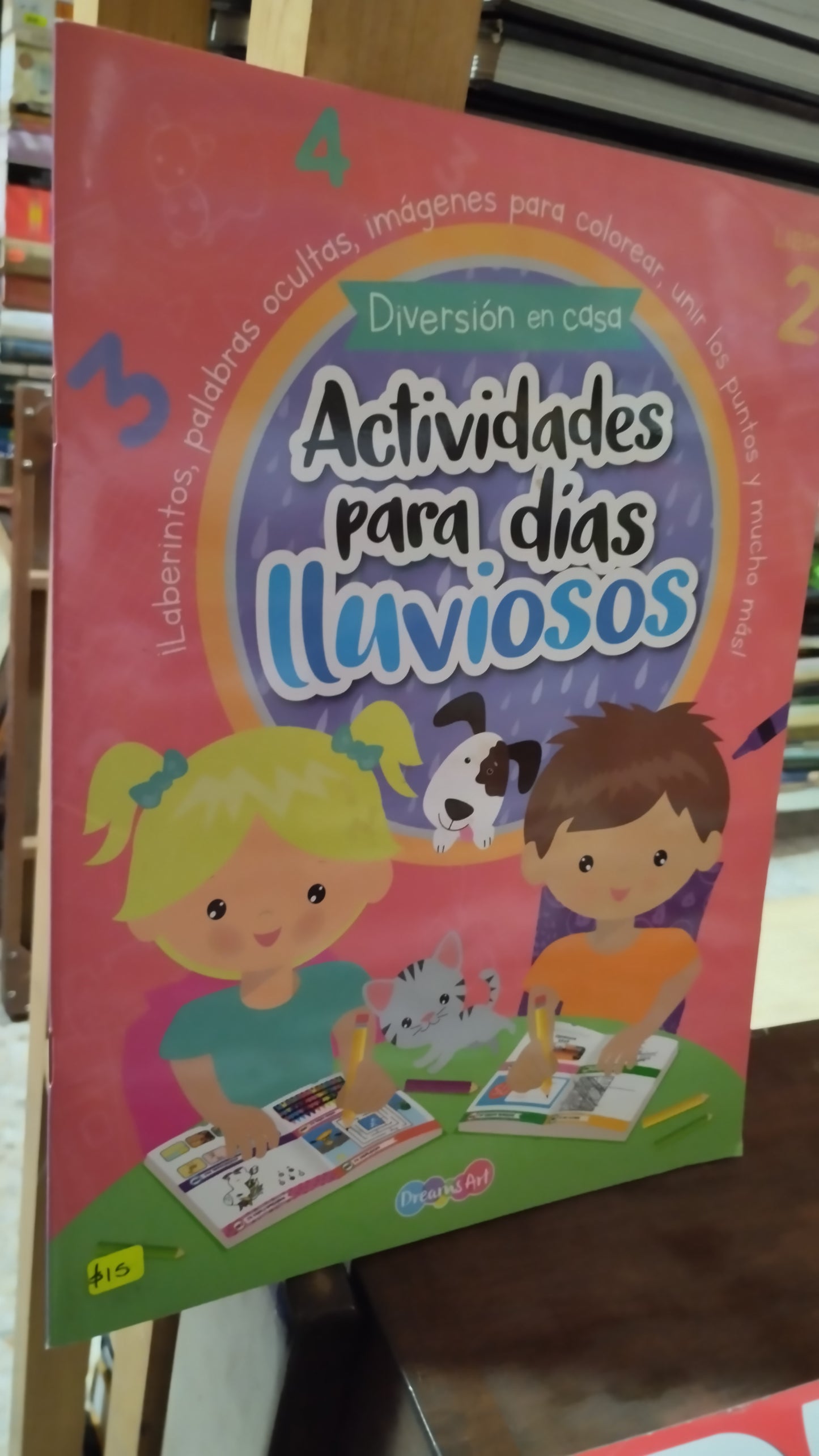 ACTIVIDADES PARA DIAS LLUVIOSOS LIBRO USADO INFANTIL ALDAMA