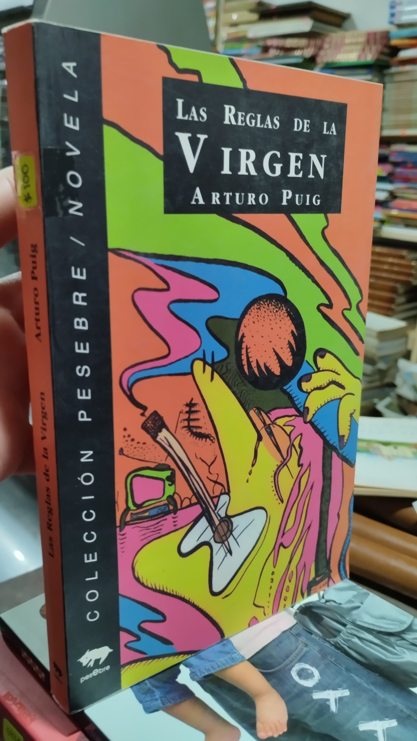LAS REGLAS DE LA VIRGEN POR ARTURO PUIG LIBRO USADO NOVELAS ALDAMA