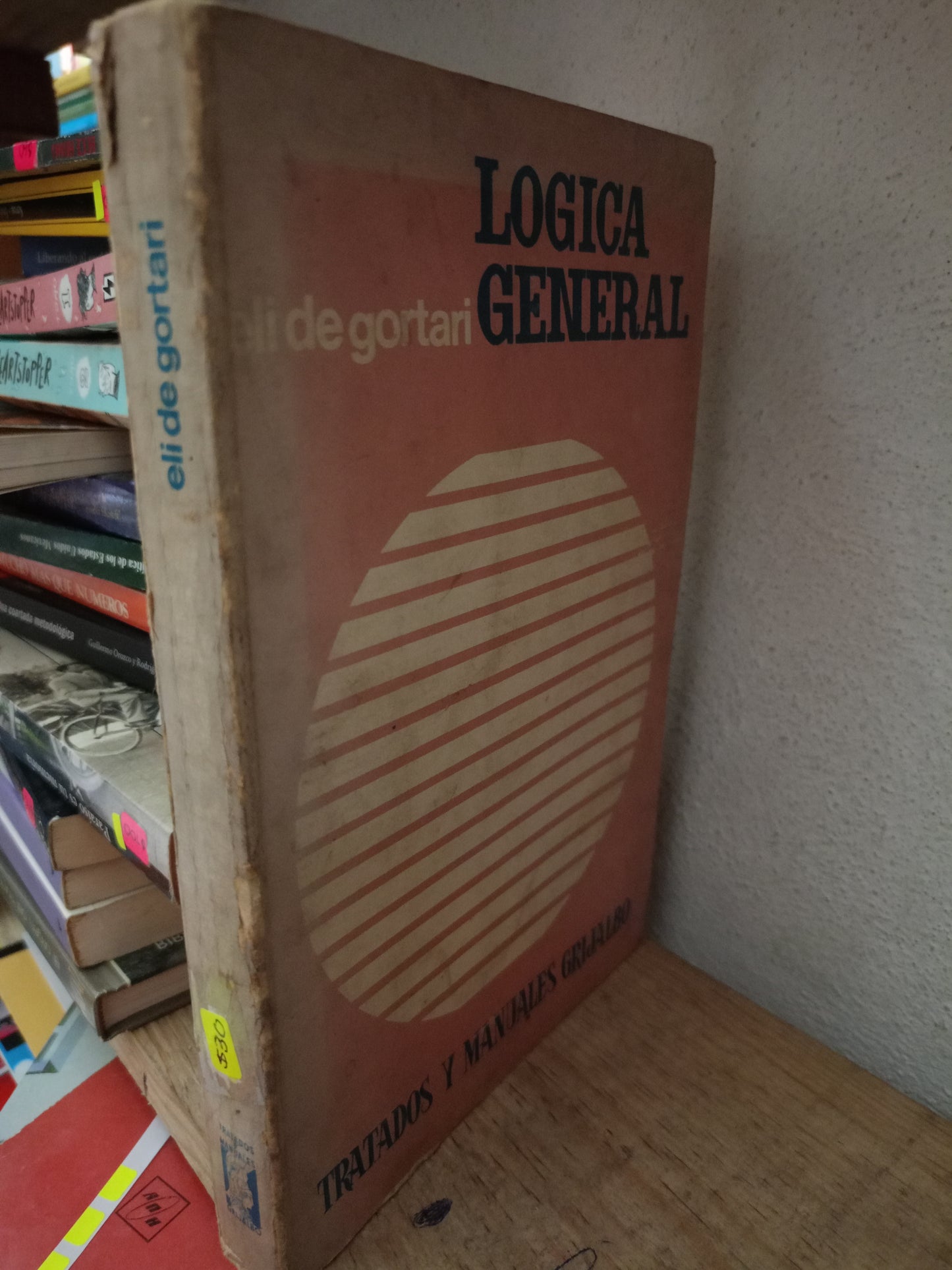 LOGICA GENERAL POR ELI DE GORTARI USADO FILOSOFIA LITERARIO 305